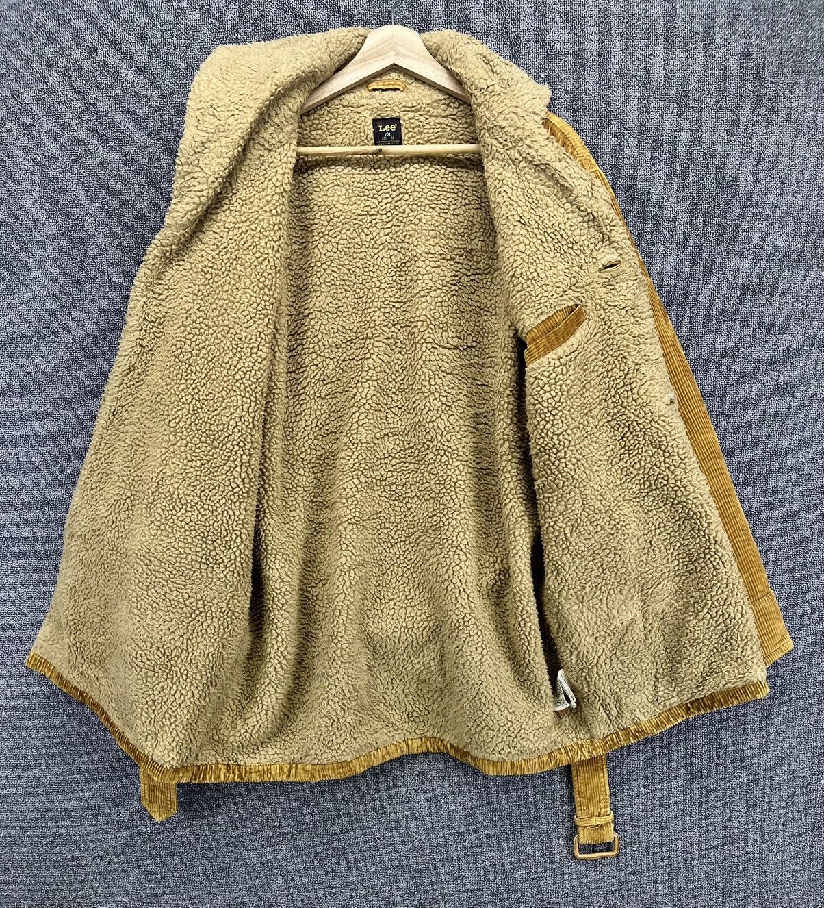 Lee Vintage Lee Corduroy Sherpa Trench Coat Jacket Size US M / EU 48-50 / 2 - 6 Thumbnail