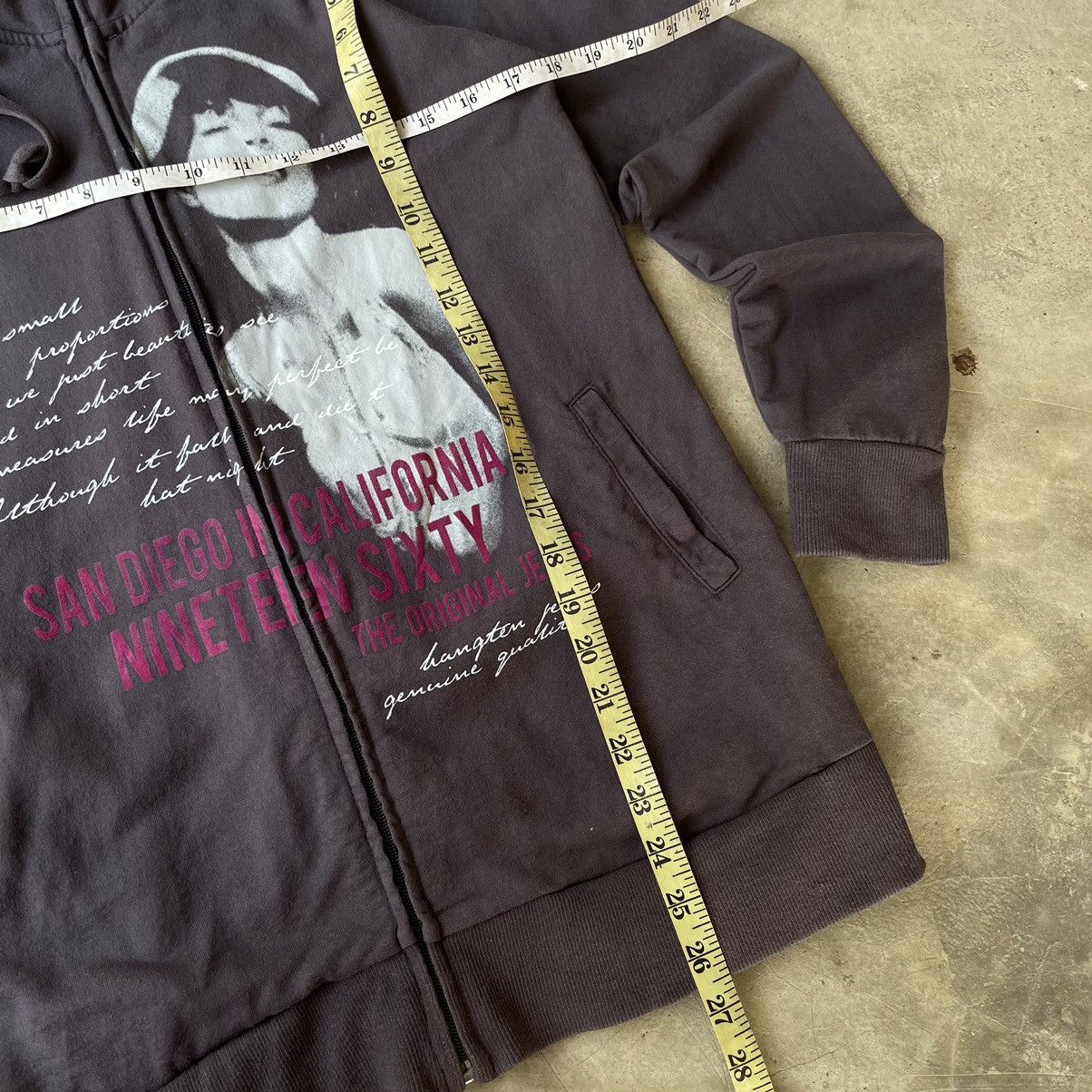 Hysteric Glamour Y2K Hang Ten Faded Poem Zip Hoodie Hysteric Glamour inspired Size US S / EU 44-46 / 1 - 3 Thumbnail