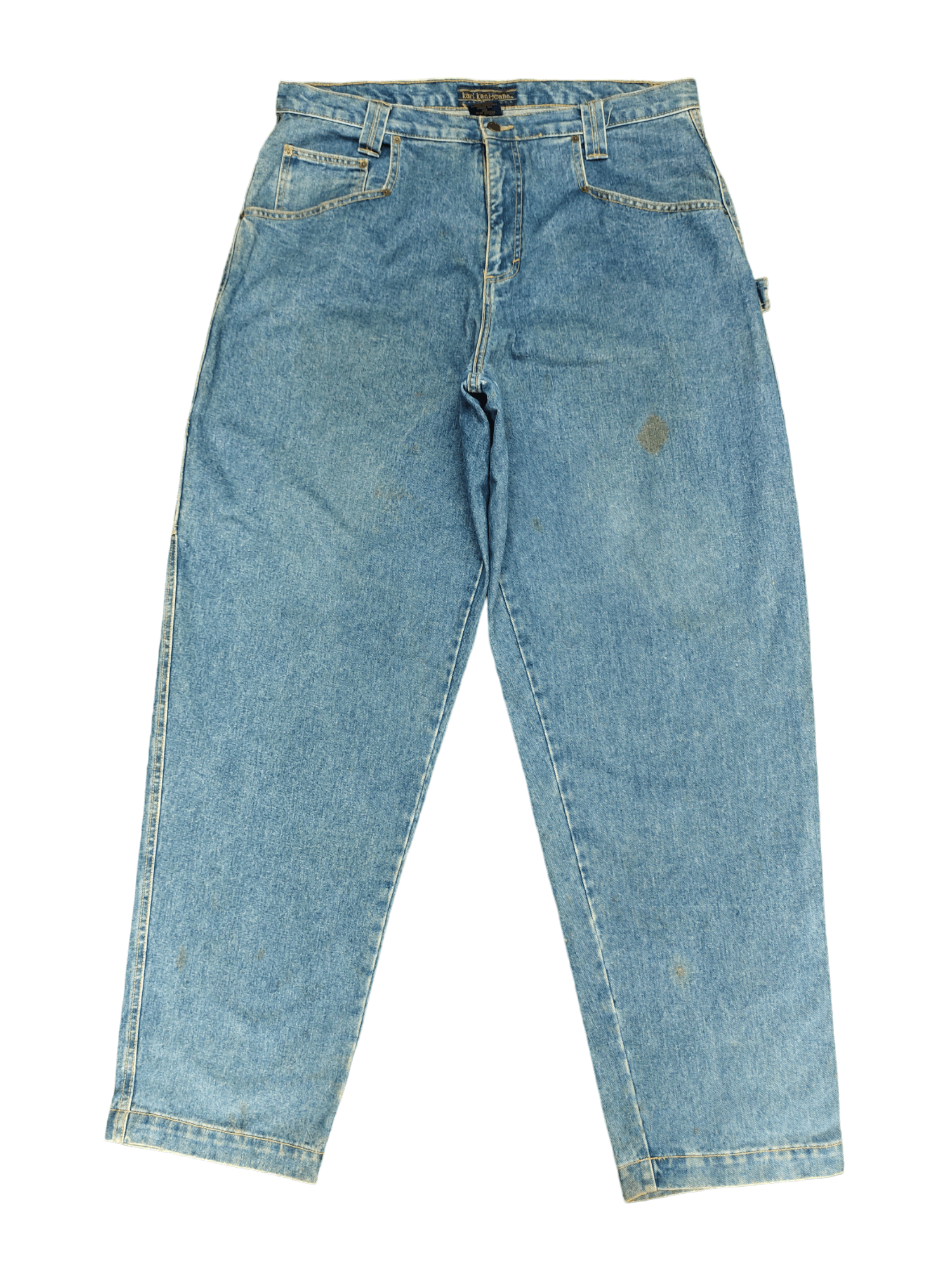 Karl Kani Jnco Style Baggy Jeans Karl Kani Carpenter Denim Wide Leg Size US 38 / EU 54 - 9 Thumbnail
