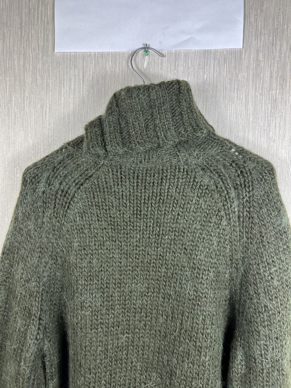 Diesel Vintage Diesel heavy wool alpaca turtleneck sweater gothic Size US M / EU 48-50 / 2 - 24 Thumbnail