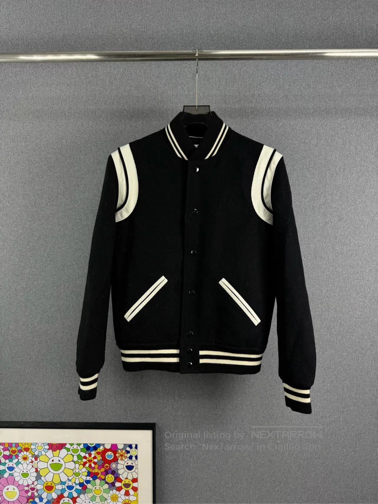 Saint Laurent Paris Saint Laurent Paris Varsity Jacket. Size US M / EU 48-50 / 2 - 1 Thumbnail