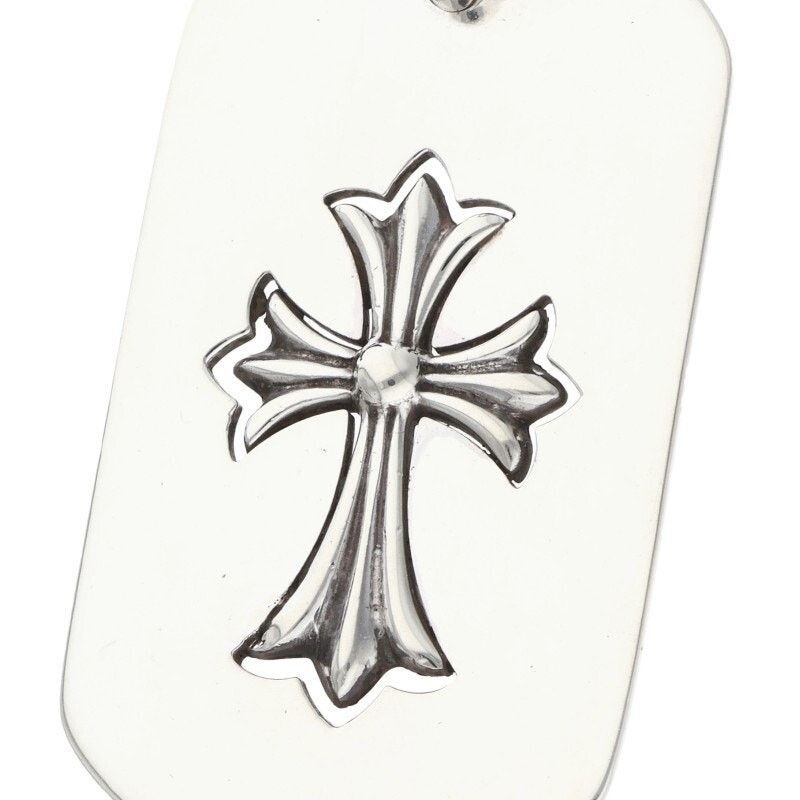 Chrome Hearts Chrome Hearts Cut Out Tiny Cross Dog Tag Necklace Size ONE SIZE - 3 Thumbnail