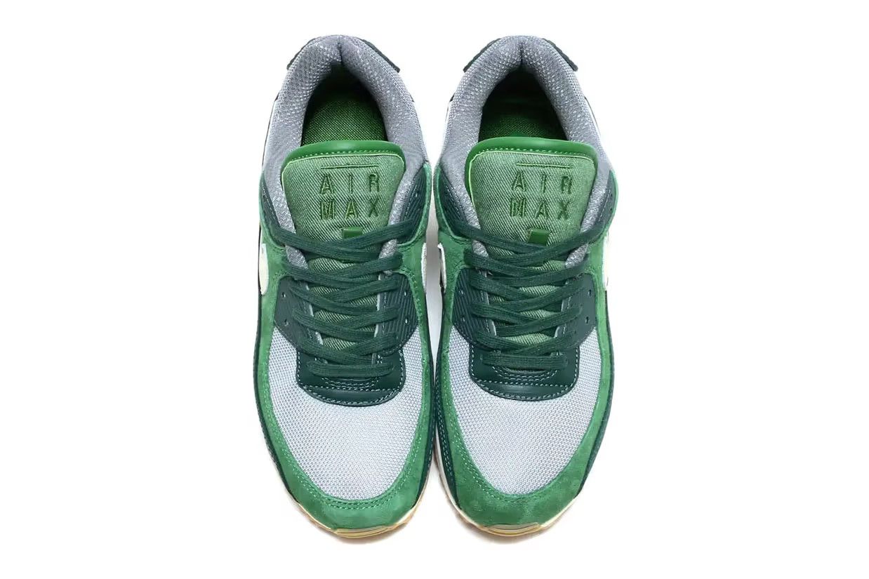 Nike 💚 2022 Nike Air Max 90 PRM Pro Green/Pale Ivory US 13 NEW Size US 13 / EU 46 - 4 Thumbnail
