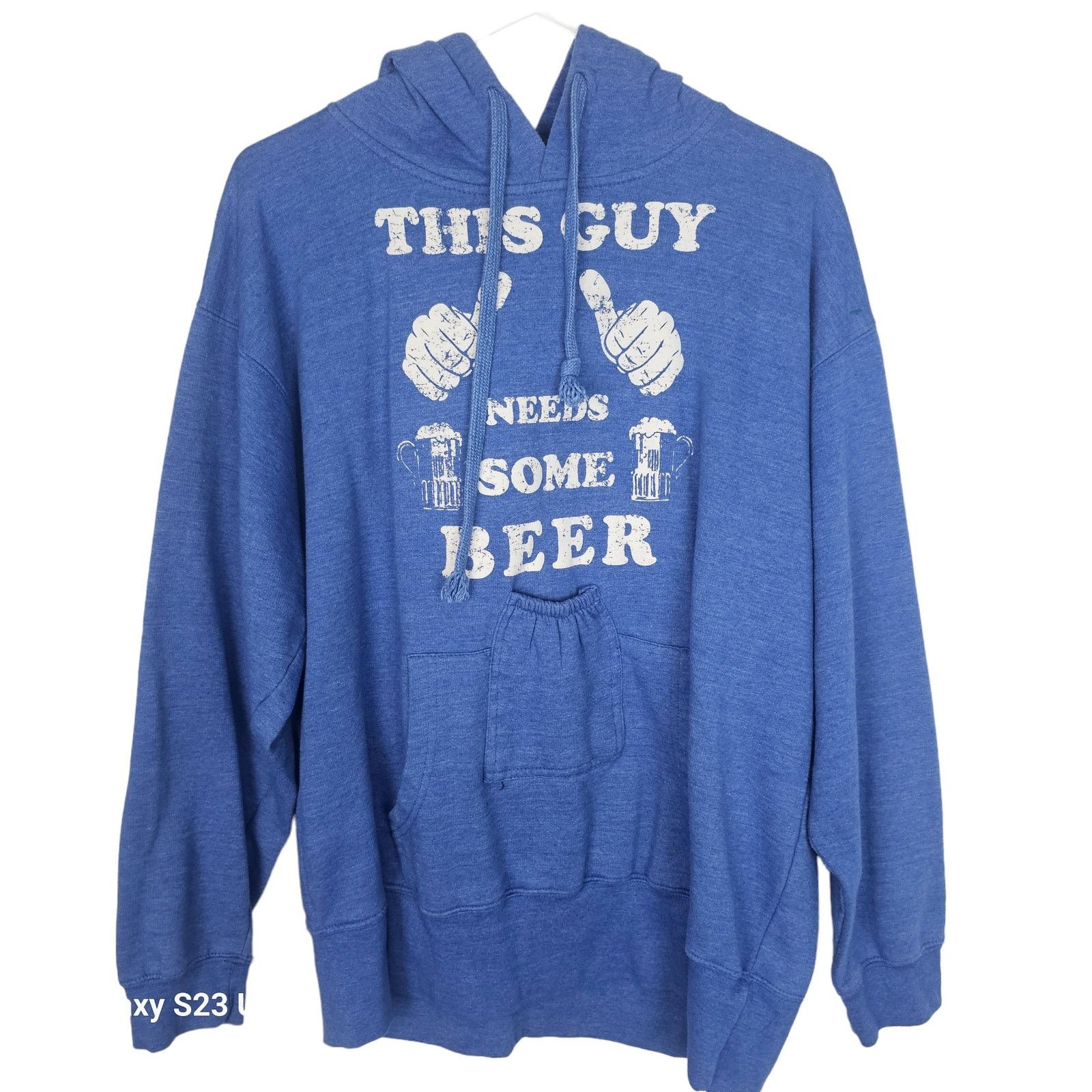 Vintage Vintage Brew City Mens Hoodie Sweatshirt Pullover Size L Size US L / EU 52-54 / 3 - 1 Thumbnail