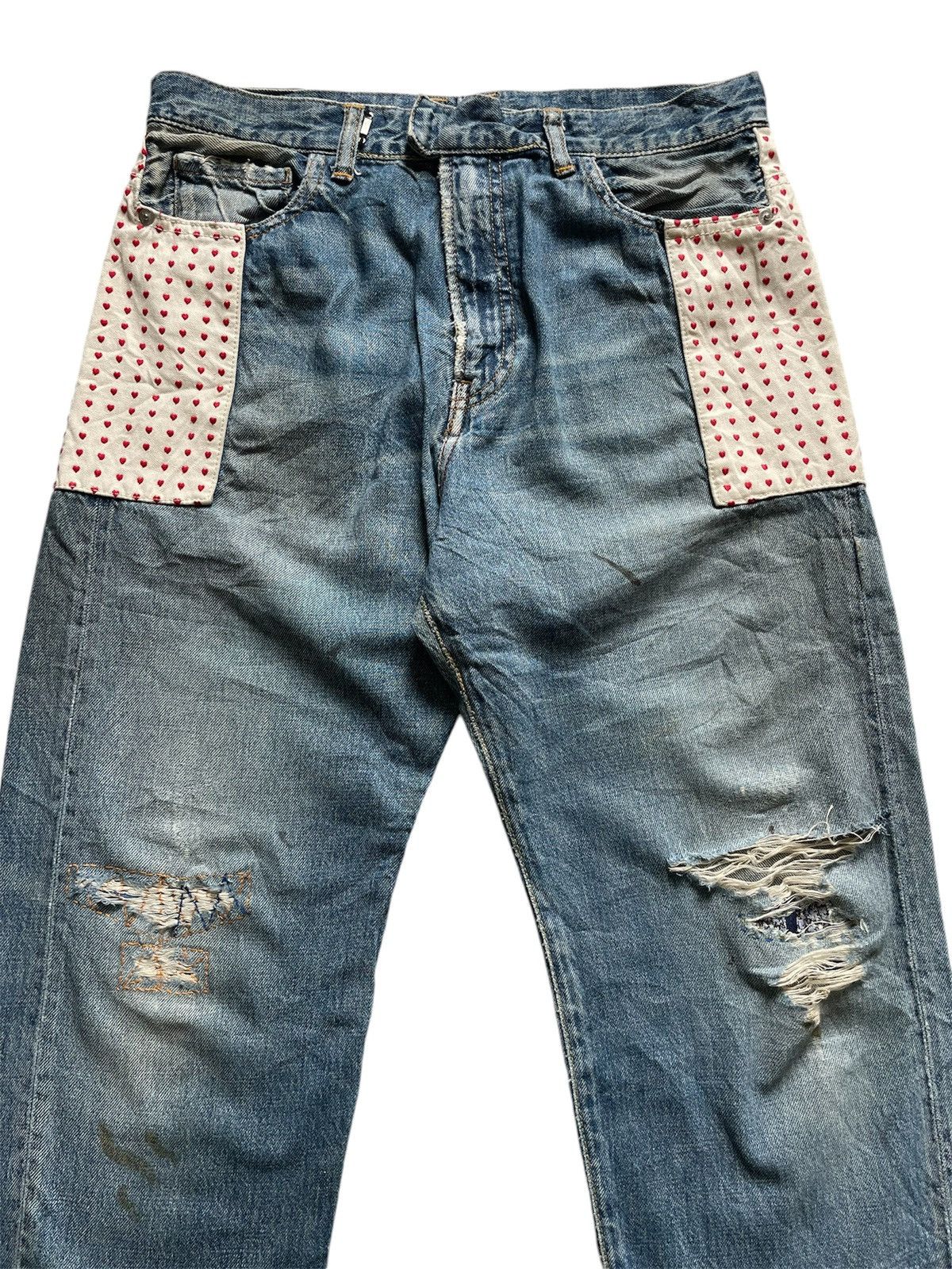 Undercover Rare Undercover Selvedge Cropped Jeans Size US 29 - 4 Thumbnail