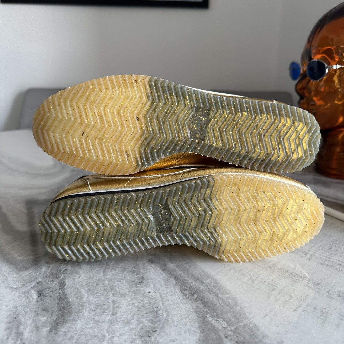 Nike Nike Classic Cortez Leather SE 'Metallic Gold' Sneakers Size US 8 / IT 38 - 9 Thumbnail