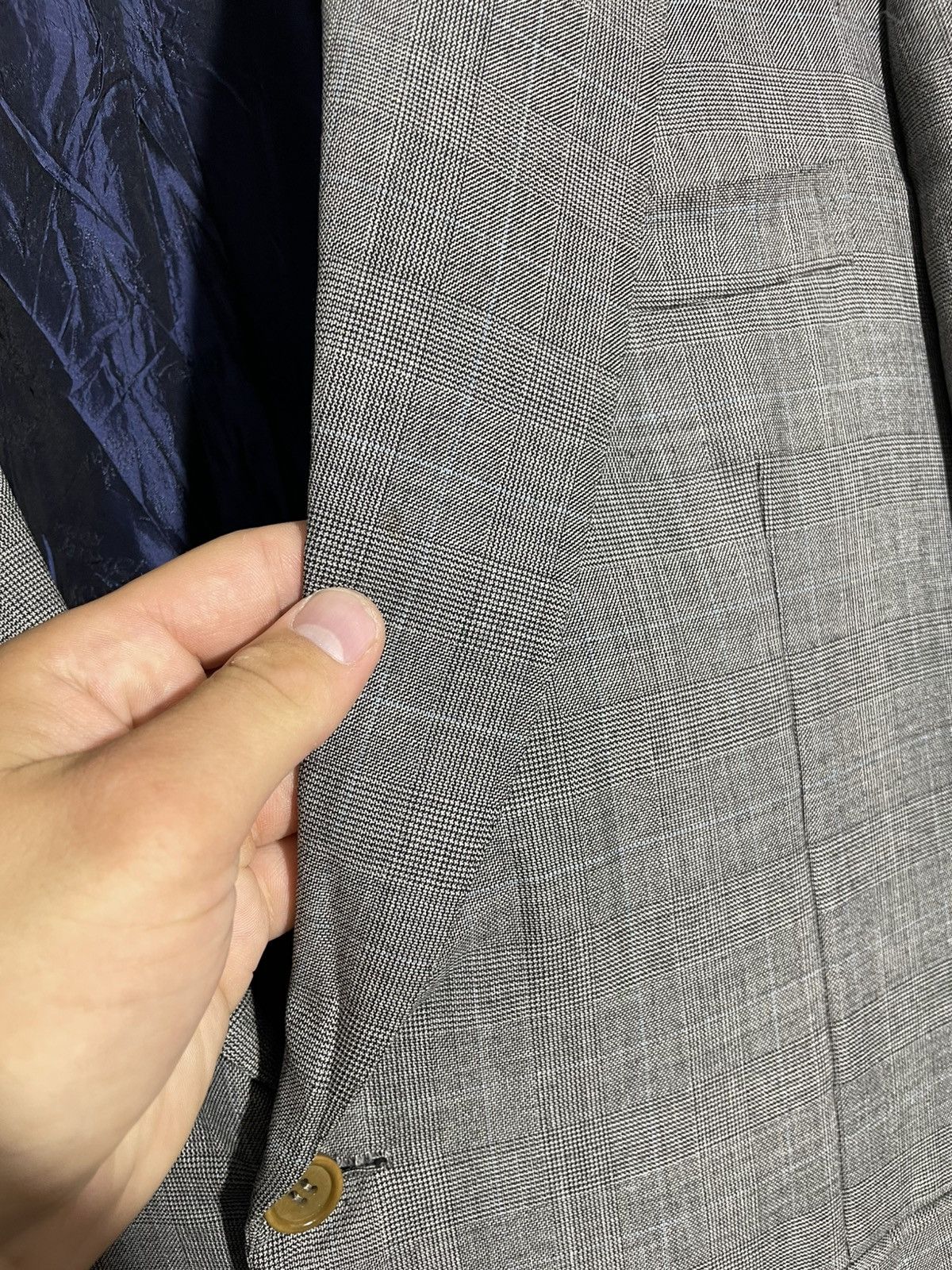 Vintage Brioni Wool Gray Blazer size 54