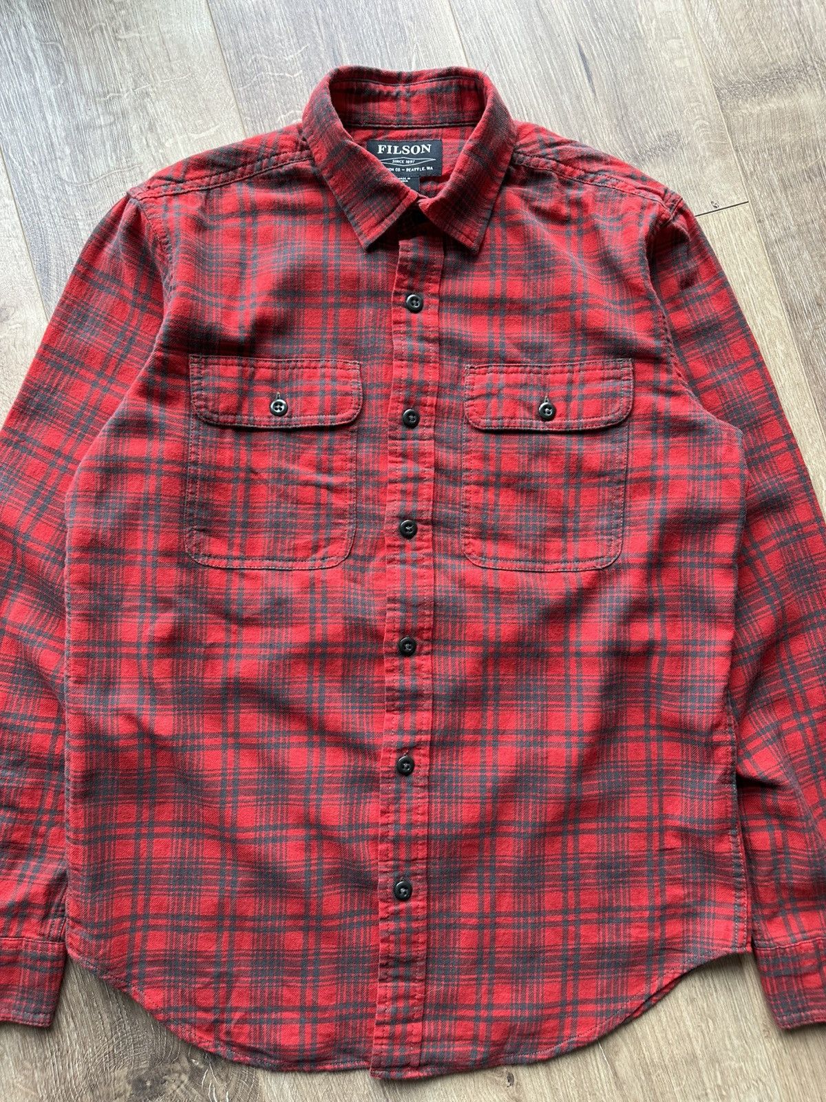 Filson × Flannel Filson flannel Plaid Button Down Shirt Size US S / EU 44-46 / 1 - 3 Thumbnail