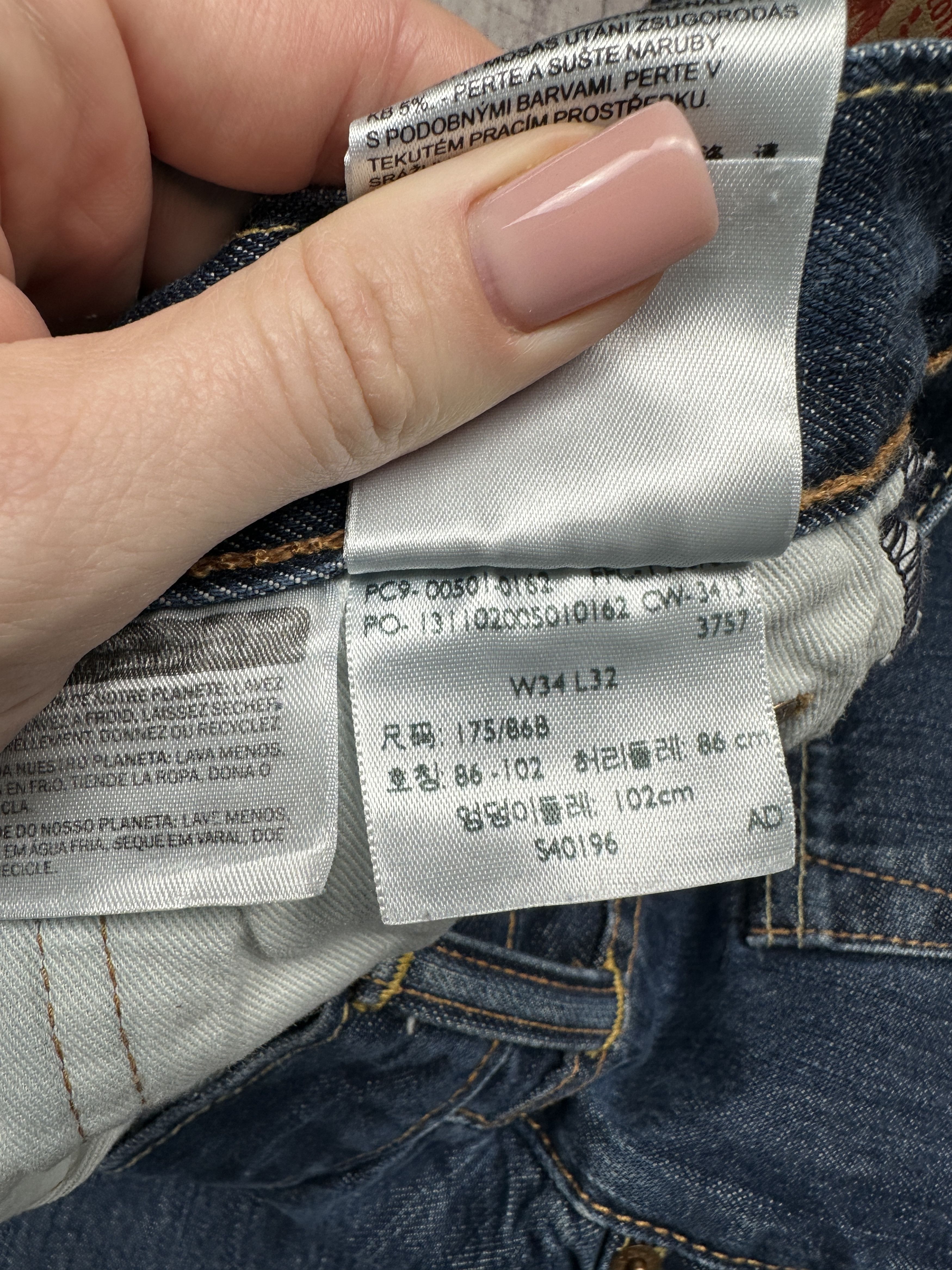 Levi's Levi's 501 Mens Denim Pants Jeans Size 34 x 32 Size US 34 / EU 50 - 10 Thumbnail
