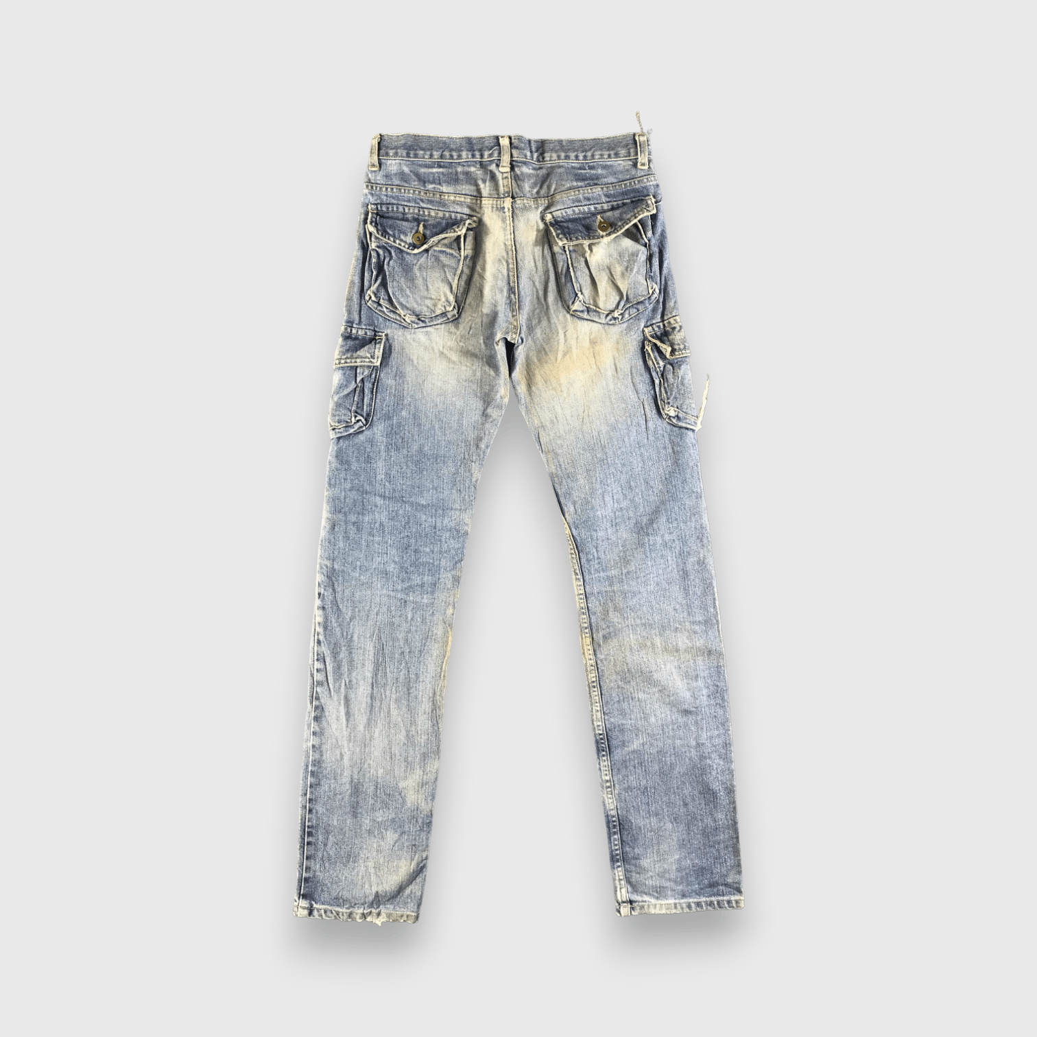Japanese Brand Vintage Pocket Jeans-J4551 Size US 31 - 2 Thumbnail