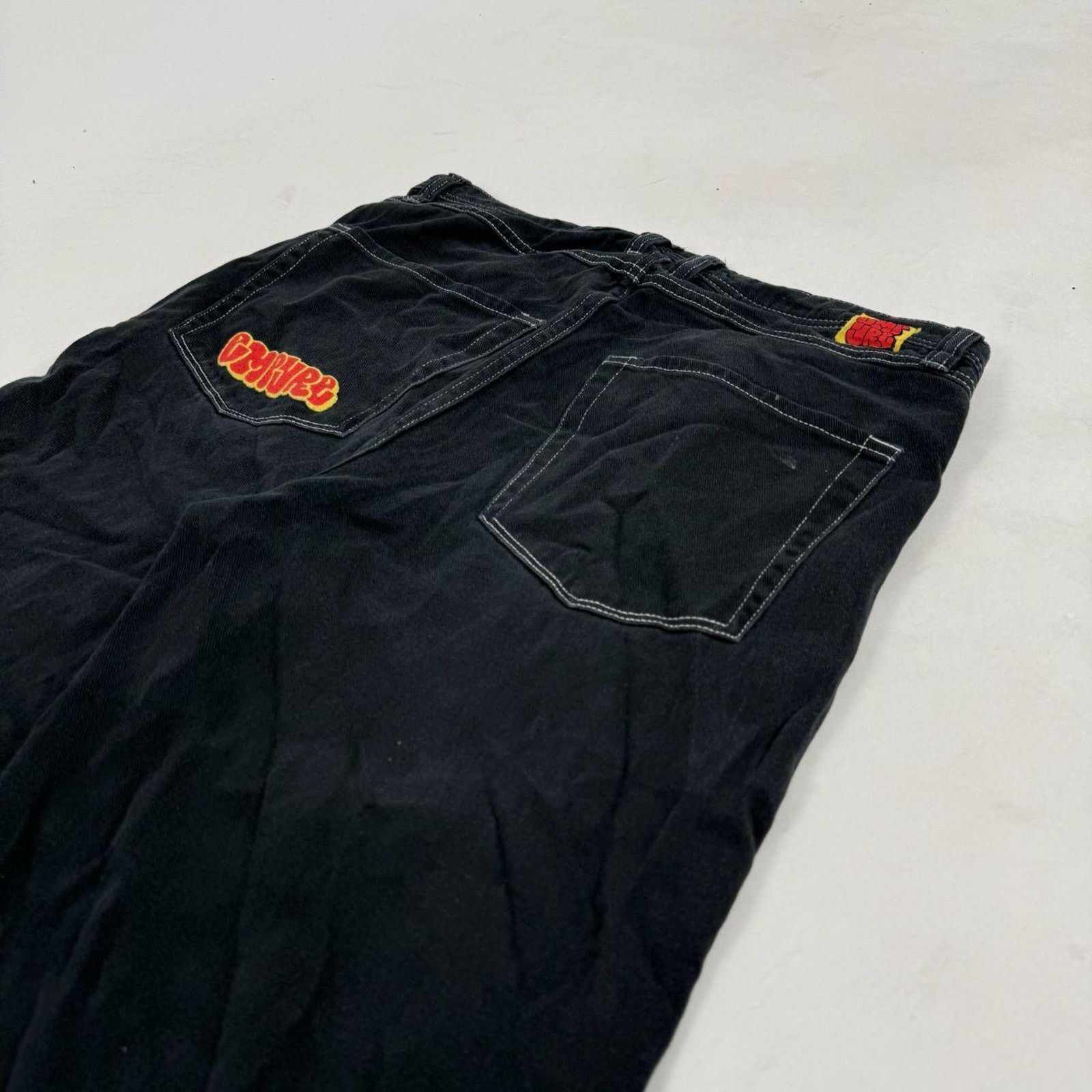 Empyre × JNCO × Vintage Vintage black y2k grunge skater baggy wide 