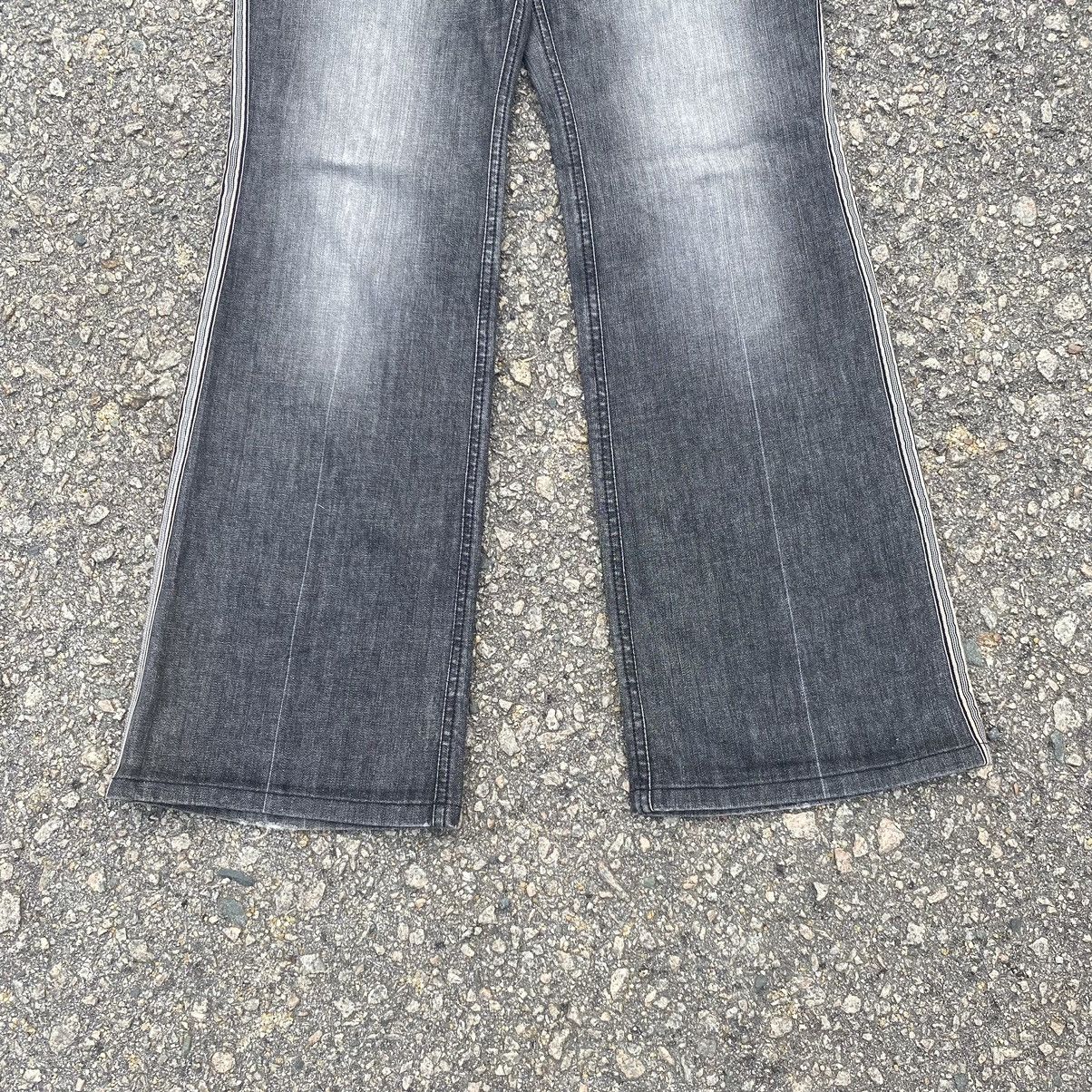 Japanese Brand Vintage Les Habit Distressed Faded Flare Jeans Size 29" - 4 Thumbnail
