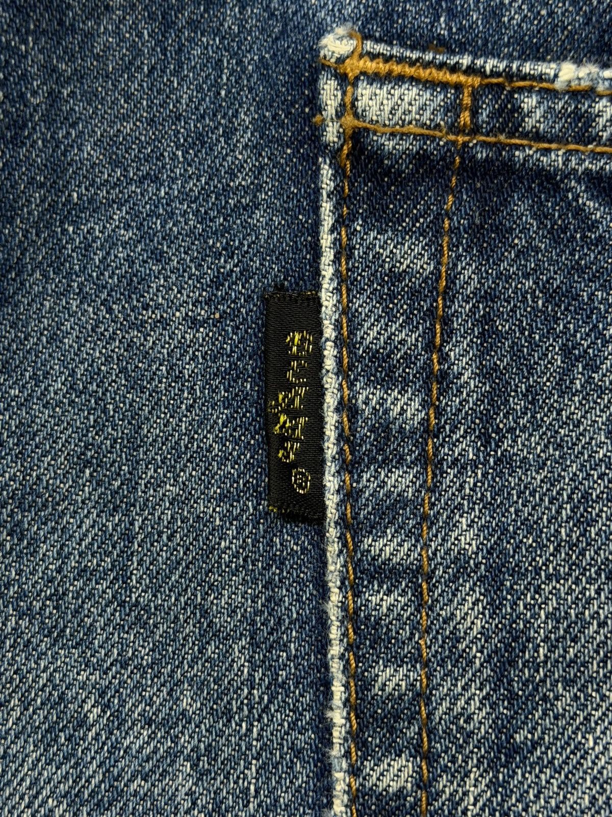 Beams Plus Vintage BEAMS Tokyo Distressed Patchwork Denim Jeans Japan Size US 34 / EU 50 - 12 Thumbnail