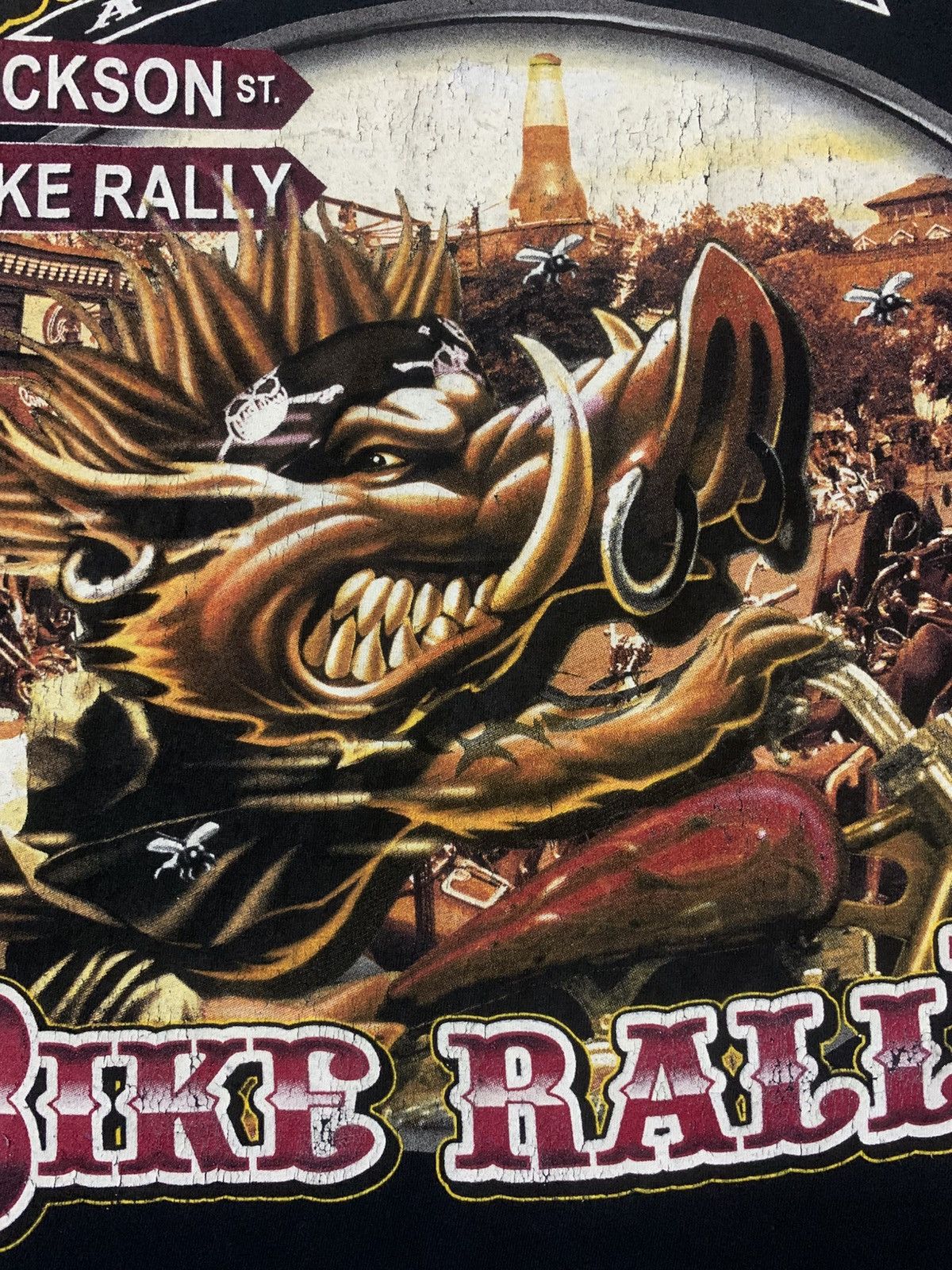 Other Fayetteville 15th Annual 2014 Hog Rider Bike Rally T Shirt Size US XXL / EU 58 / 5 - 18 Thumbnail