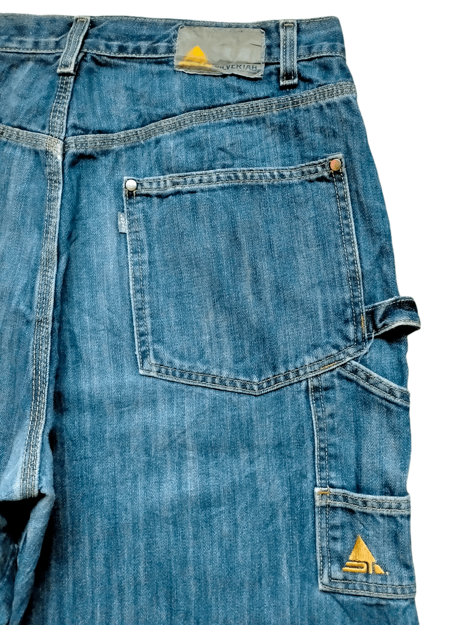 Levi's Levis Silvertab Carpenter Worker Baggy Jeans Size US 34 / EU 50 - 11 Thumbnail