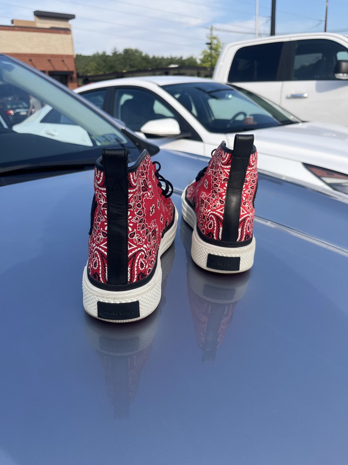 Amiri Bandanna MA Court Sneakers Size US 11 / EU 44 - 3 Thumbnail