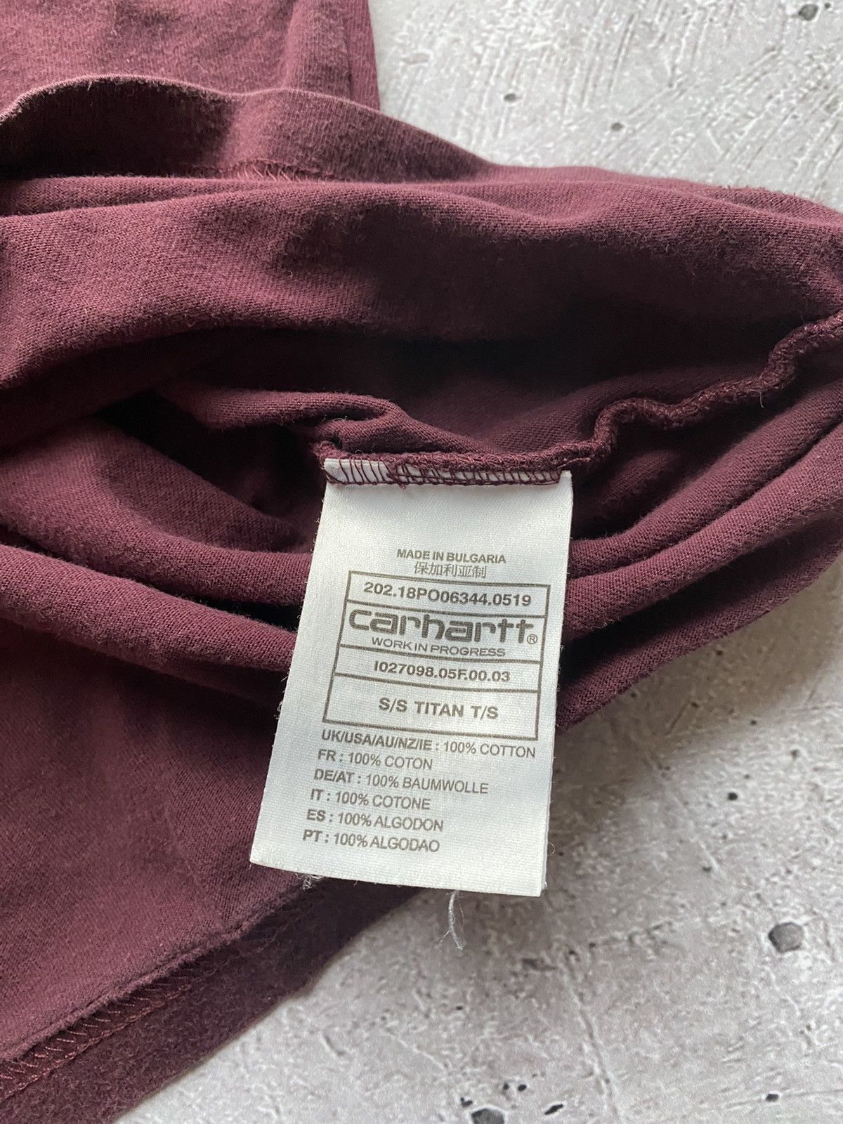 Carhartt ⚠️Cool CARHARTT WIP Titan T-Shirt size S Size US S / EU 44-46 / 1 - 7 Thumbnail