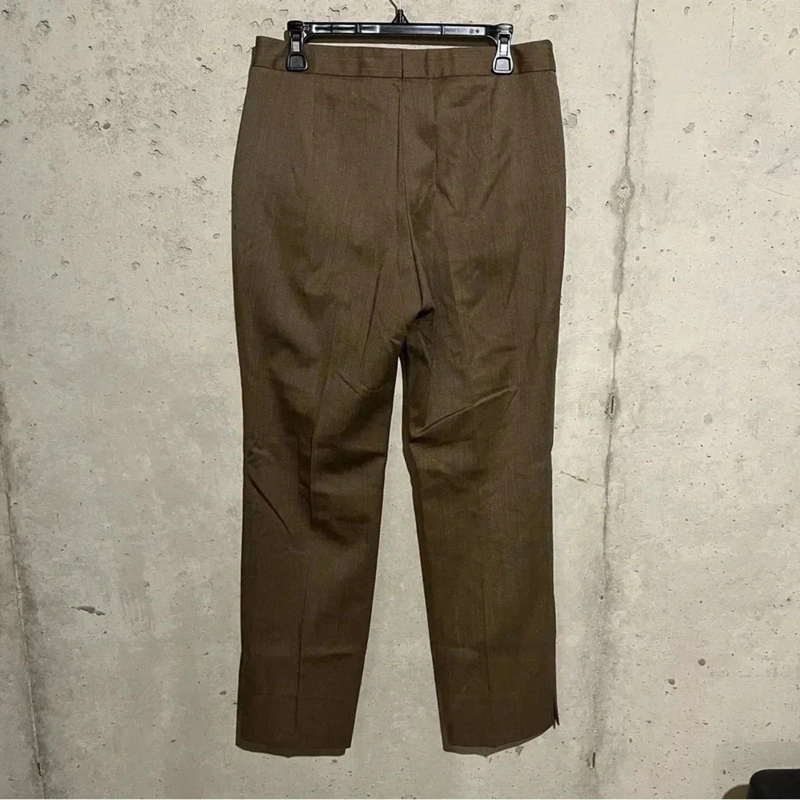 Barry Bricken Barry Bricken bbzipper Bacall Trousers Brown Wool Size 8 Size 30" / US 8 / IT 44 - 9 Thumbnail