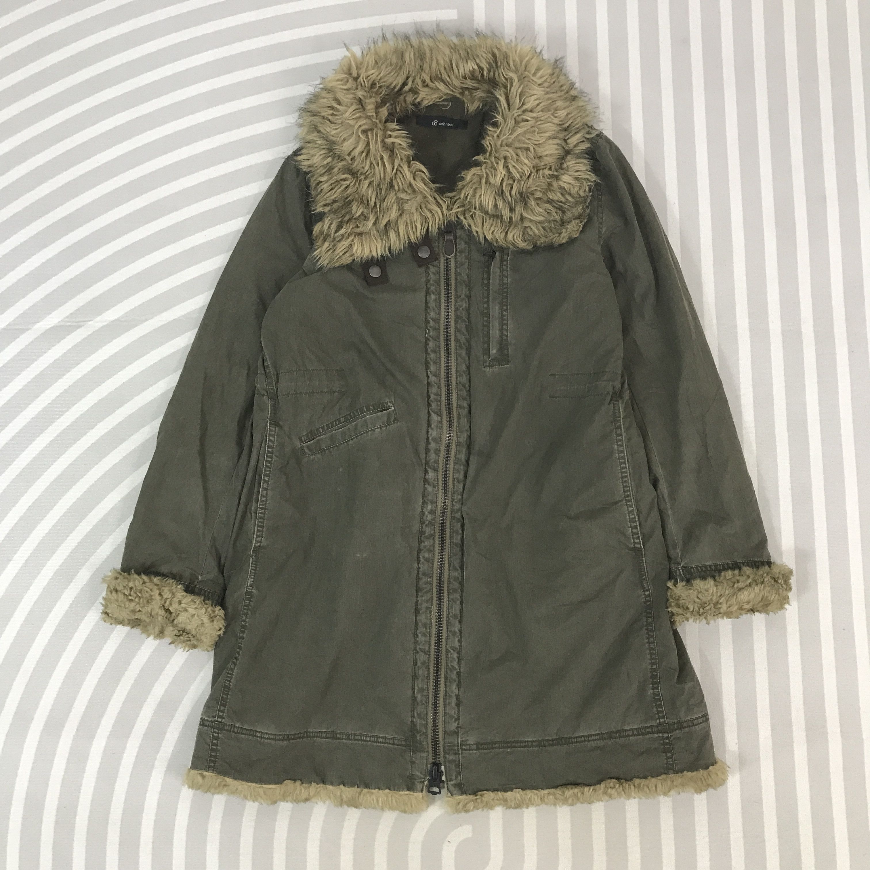 Johnbull Vintage Johnbull Fur Sherpa Parkas Jacket Size US M / EU 48-50 / 2 - 1 Thumbnail