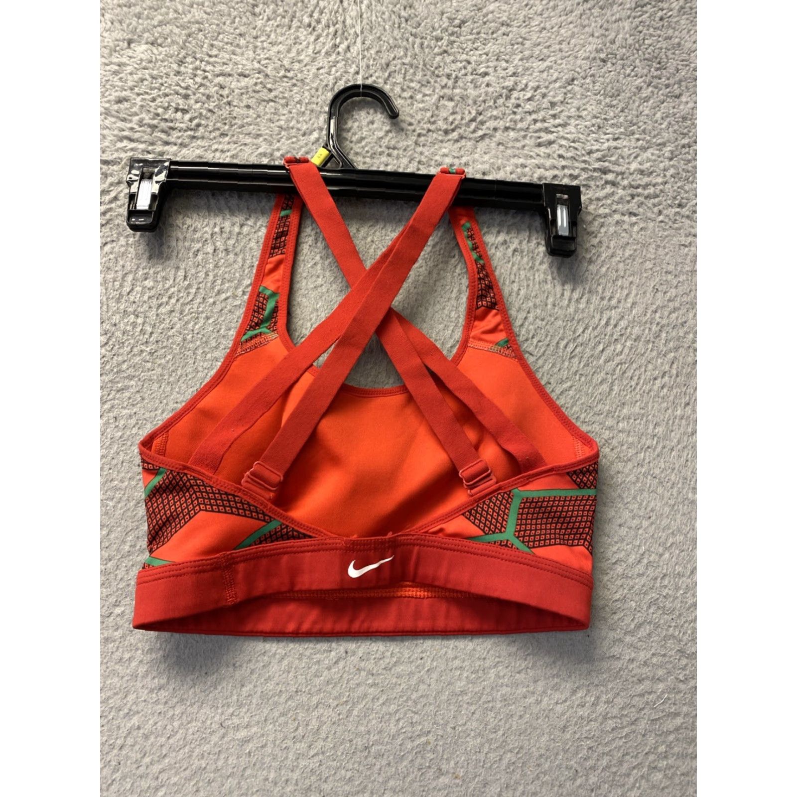 Nike Nike Womens Team Kenya Impact Strappy Sports Bra S Red Reflect 126-38 Size ONE SIZE - 6 Thumbnail