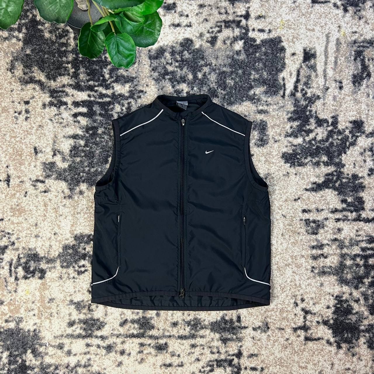Nike Nike Swoosh Vintage Y2K Nylon Drill Vest Gorpcore Style Size L / US 10 / IT 46 - 1 Thumbnail