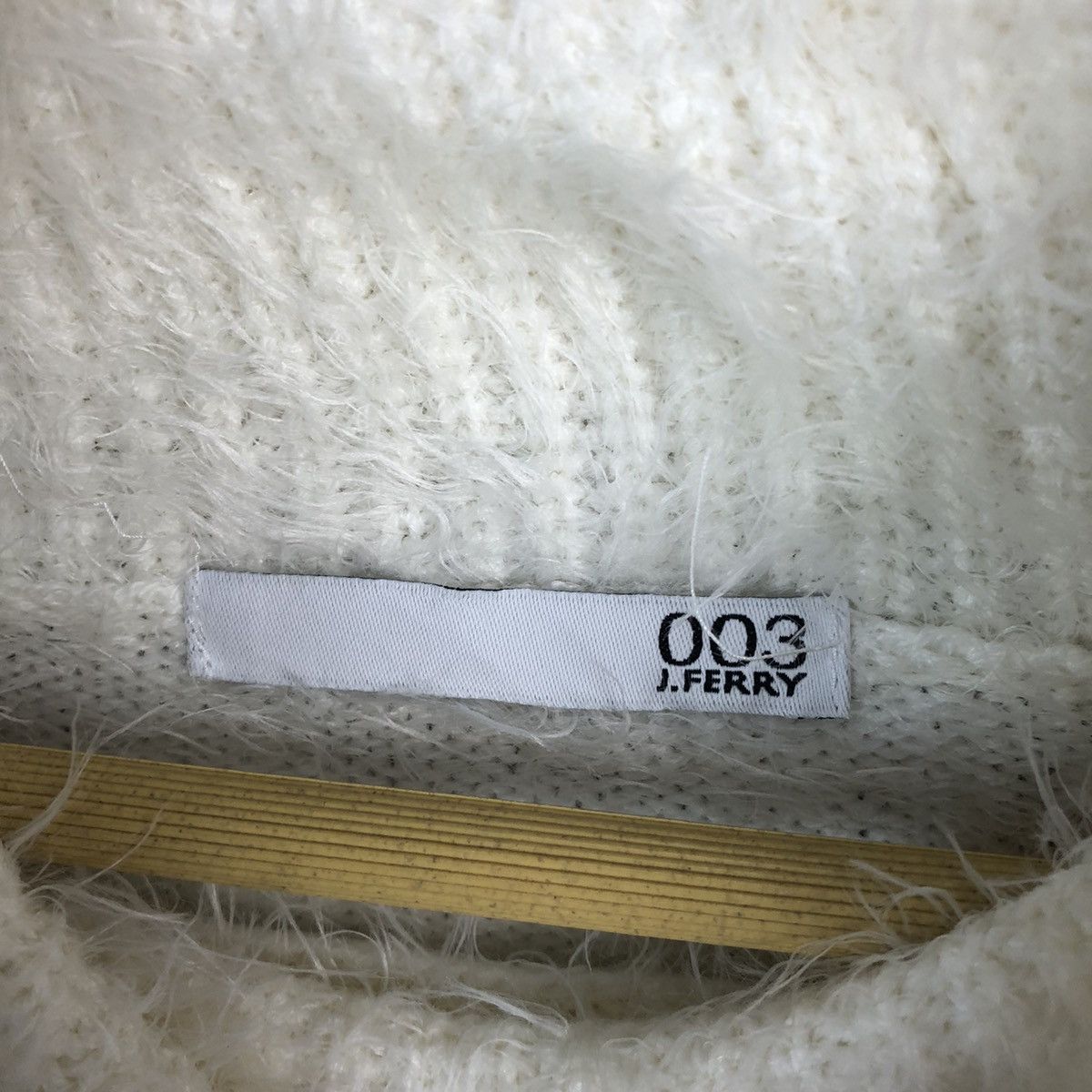 Aran Isles Knitwear Shag Shaggy Fur Mohair 033 J.Ferry Knitwear #939 Size M / US 6-8 / IT 42-44 - 9 Thumbnail