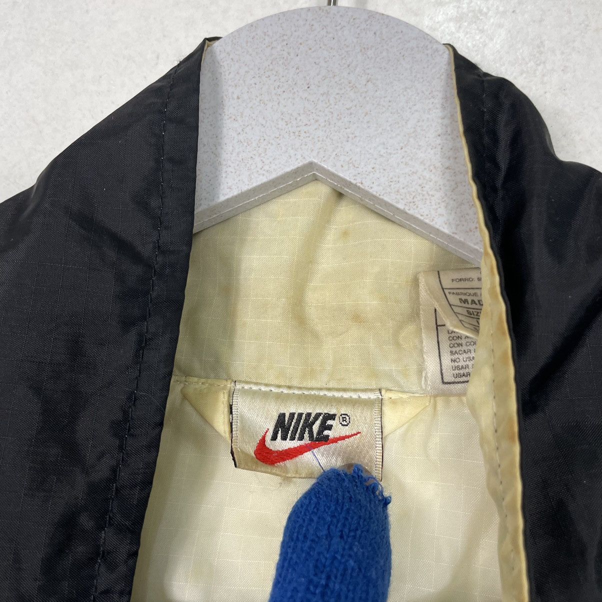 Nike × Vintage 💥90s NIKE SPORTWEAR TRACK WINDBREAKER JACKET Size US L / EU 52-54 / 3 - 11 Thumbnail