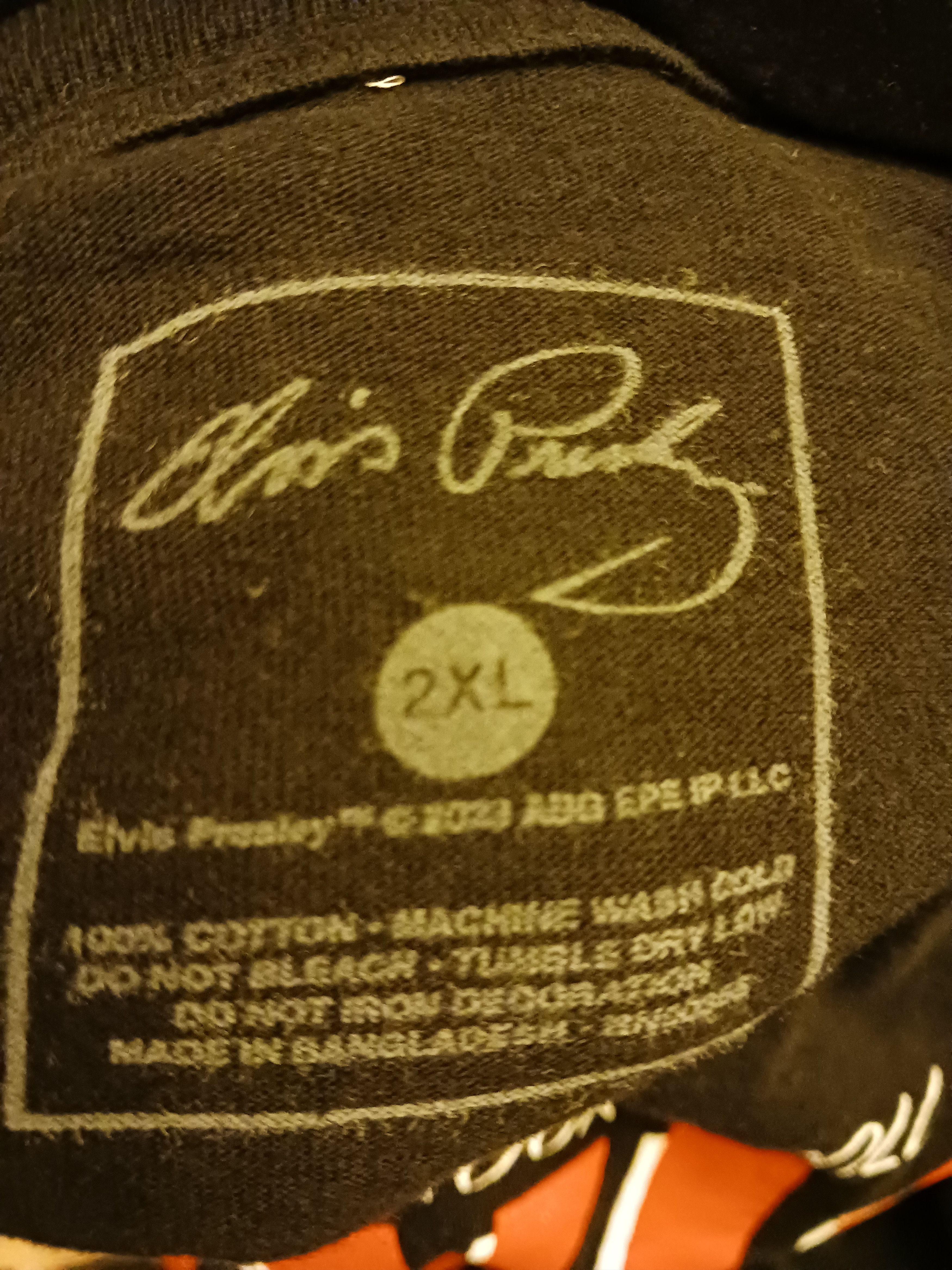 Other Elvis Presley Live in Concert T-Shirt Size US XXL / EU 58 / 5 - 3 Thumbnail