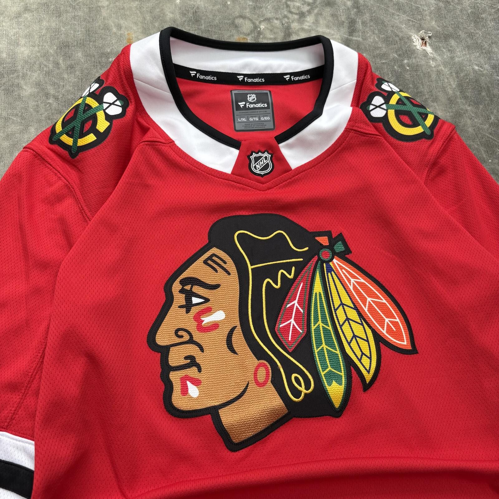 NHL Chicago Blackhawks Fanatics NHL Sportswear Ice Hockey Jersey Size US M / EU 48-50 / 2 - 2 Thumbnail