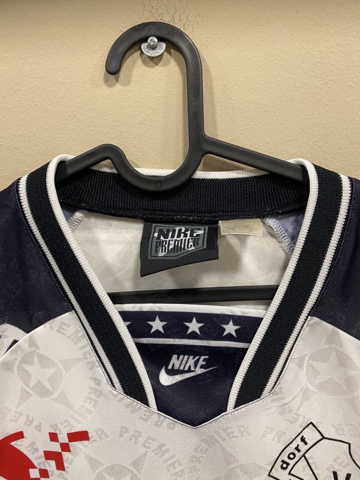 Nike Vintage Nike Premier SV Gerasdorf Match Worn 7 Jersey Size US XL / EU 56 / 4 - 4 Thumbnail