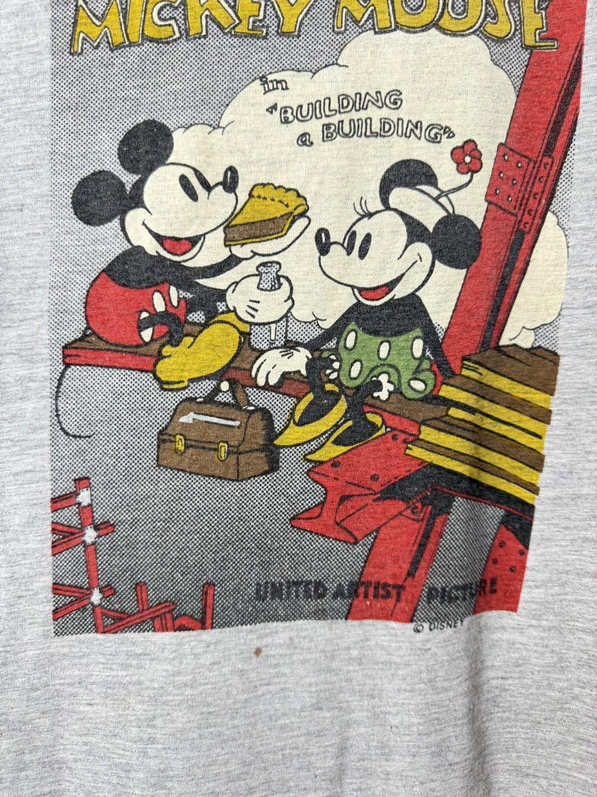 Disney Vintage 1980’s Vintage Mickey Mouse Disney T Shirt Size US XL / EU 56 / 4 - 4 Thumbnail