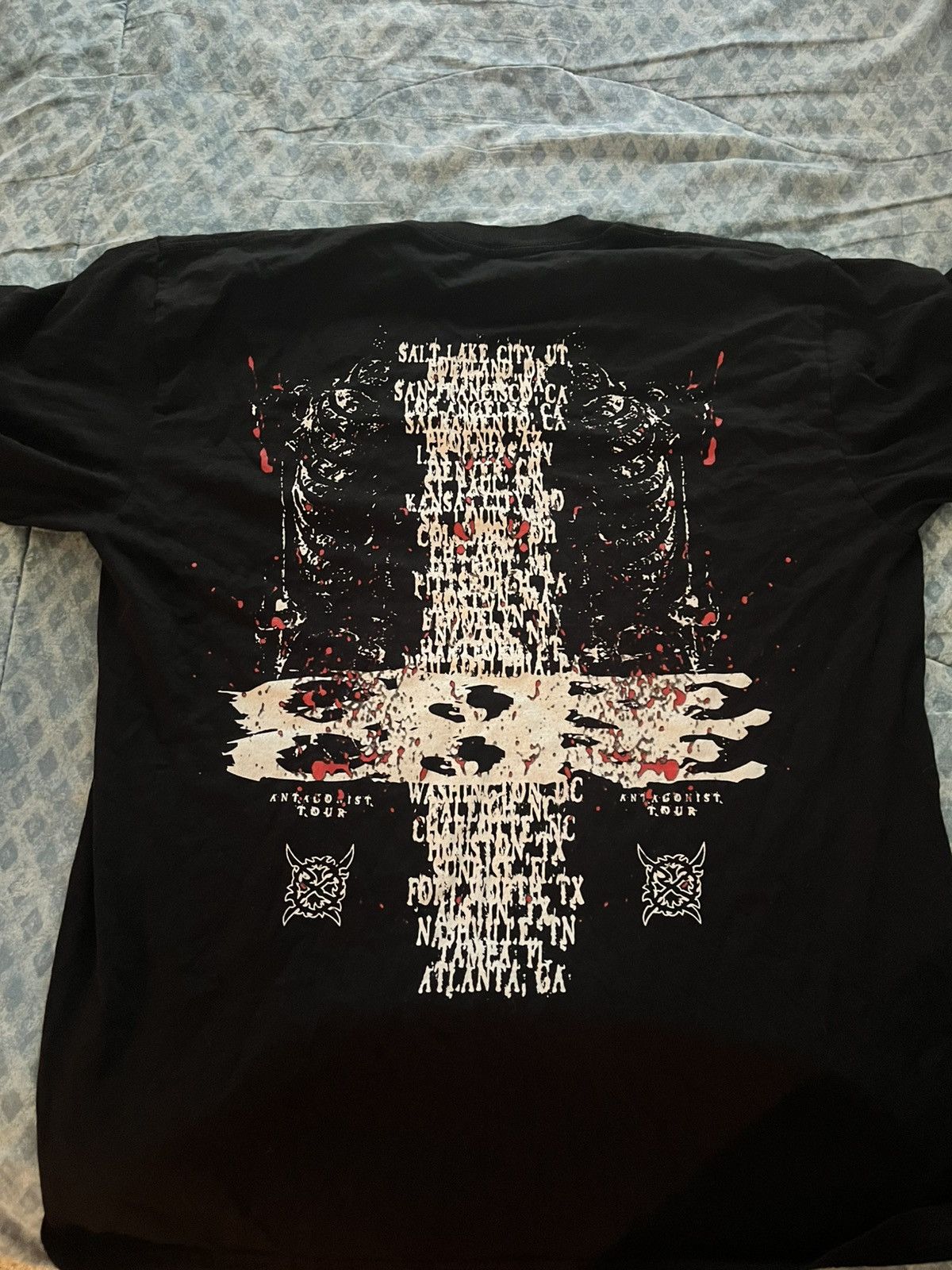 Ken Carson Antagonist Tour Shirt Size US L / EU 52-54 / 3 - 2 Thumbnail