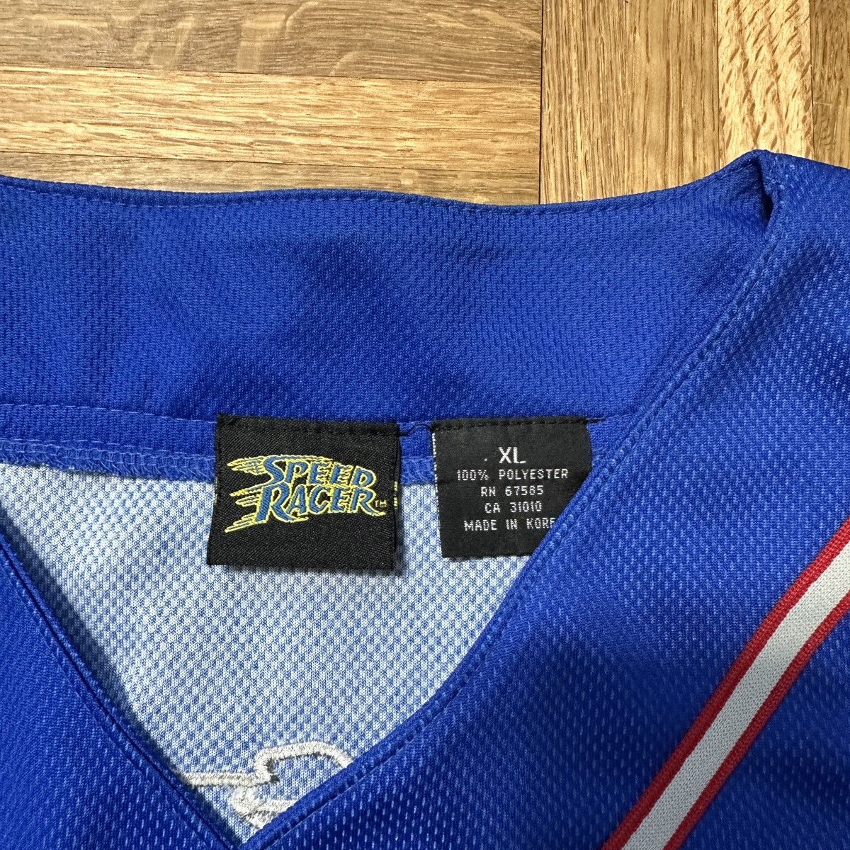 Vintage Vintage Speed Racer baseball jersey Size US XL / EU 56 / 4 - 4 Thumbnail