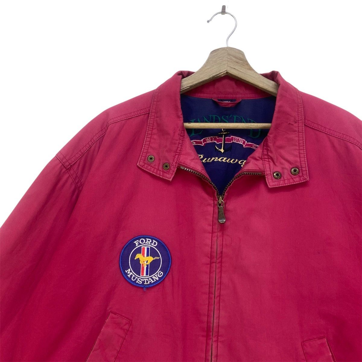 Ford Vintage 90s Racing Ford Mustang Land’ End Runaway Jacket Size US M / EU 48-50 / 2 - 2 Thumbnail