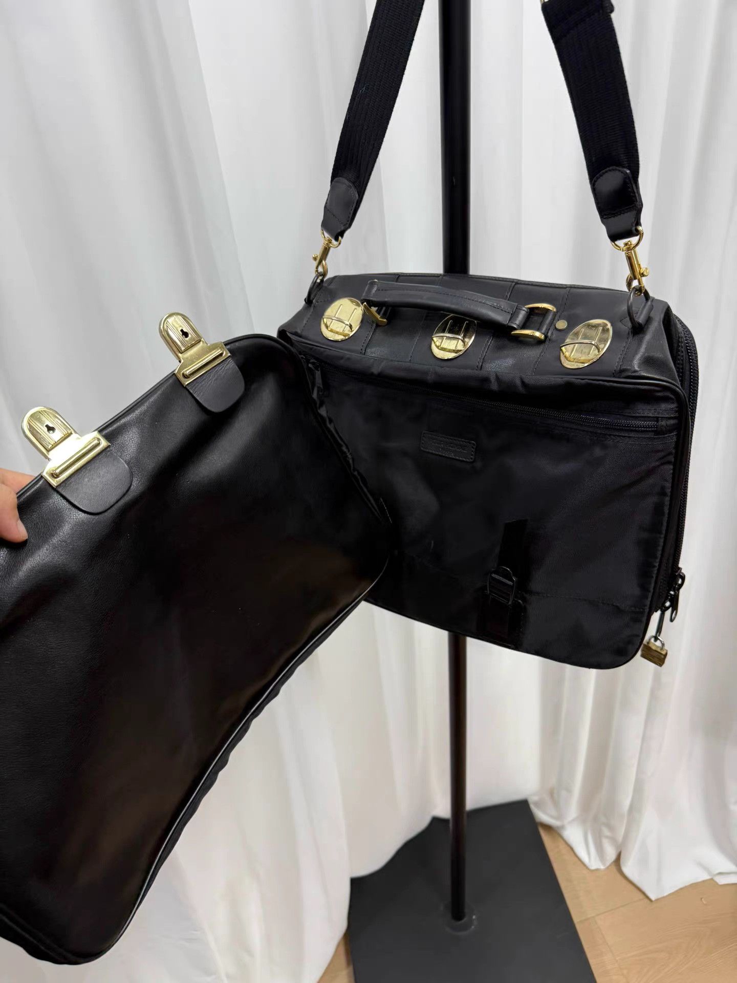 Yohji Yamamoto Yohji Yamamoto Y'saccs 2-in-1 Crossbody Bag K20 Size ONE SIZE - 7 Thumbnail
