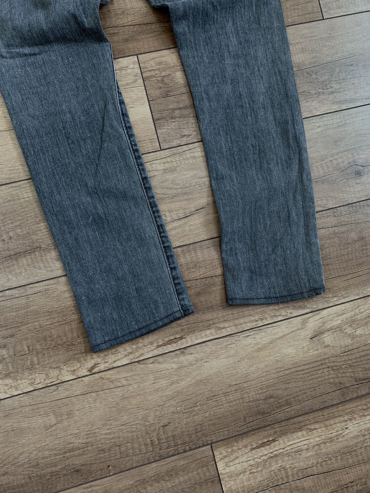 Levi's Vintage Style Levi’s 511 Dark Grey Washed Jeans Denim Pants Size US 30 / EU 46 - 6 Thumbnail