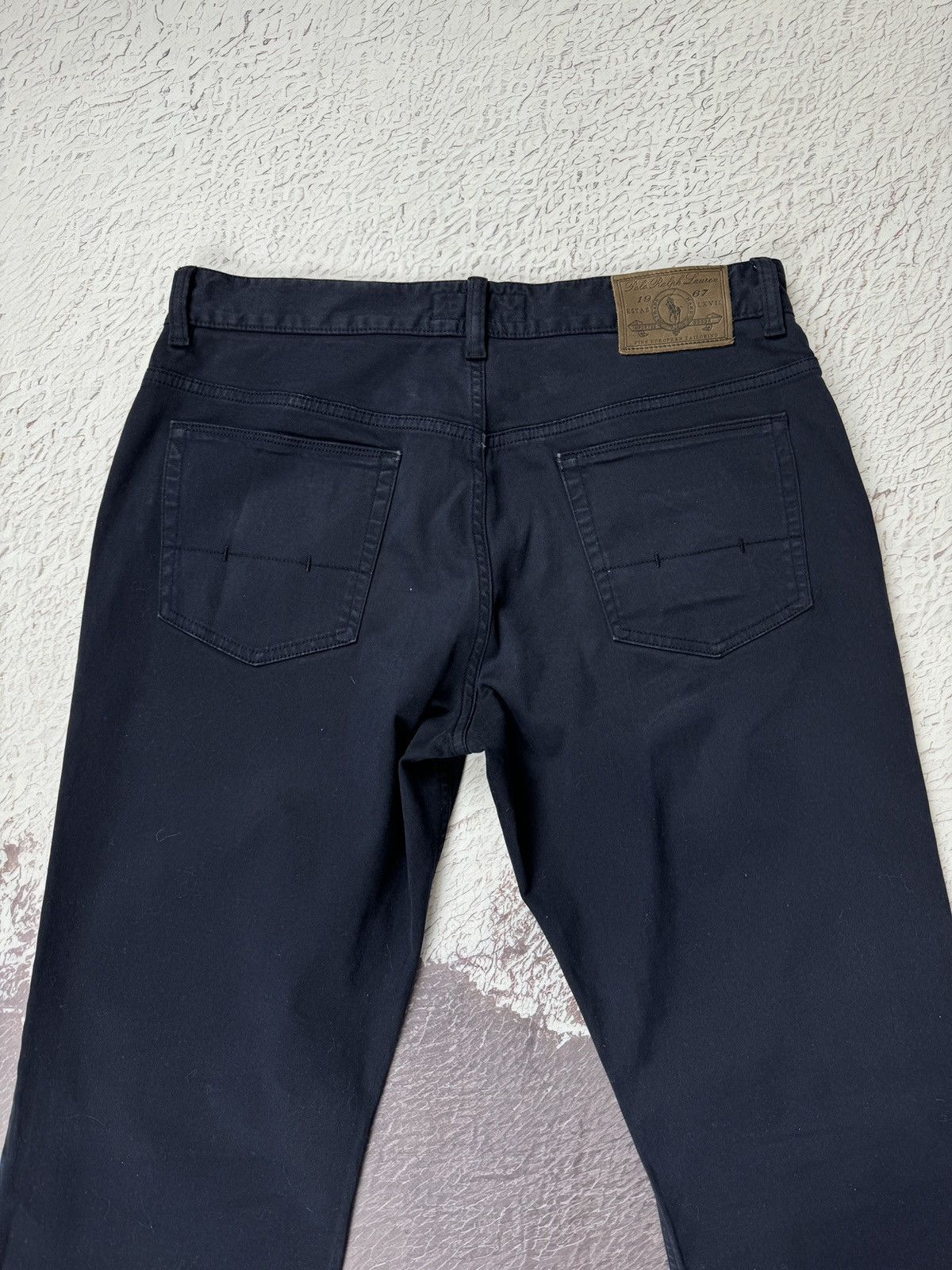 Polo Ralph Lauren Polo Ralph Lauren navy blue vintage slim chino pants Size US 34 / EU 50 - 16 Thumbnail
