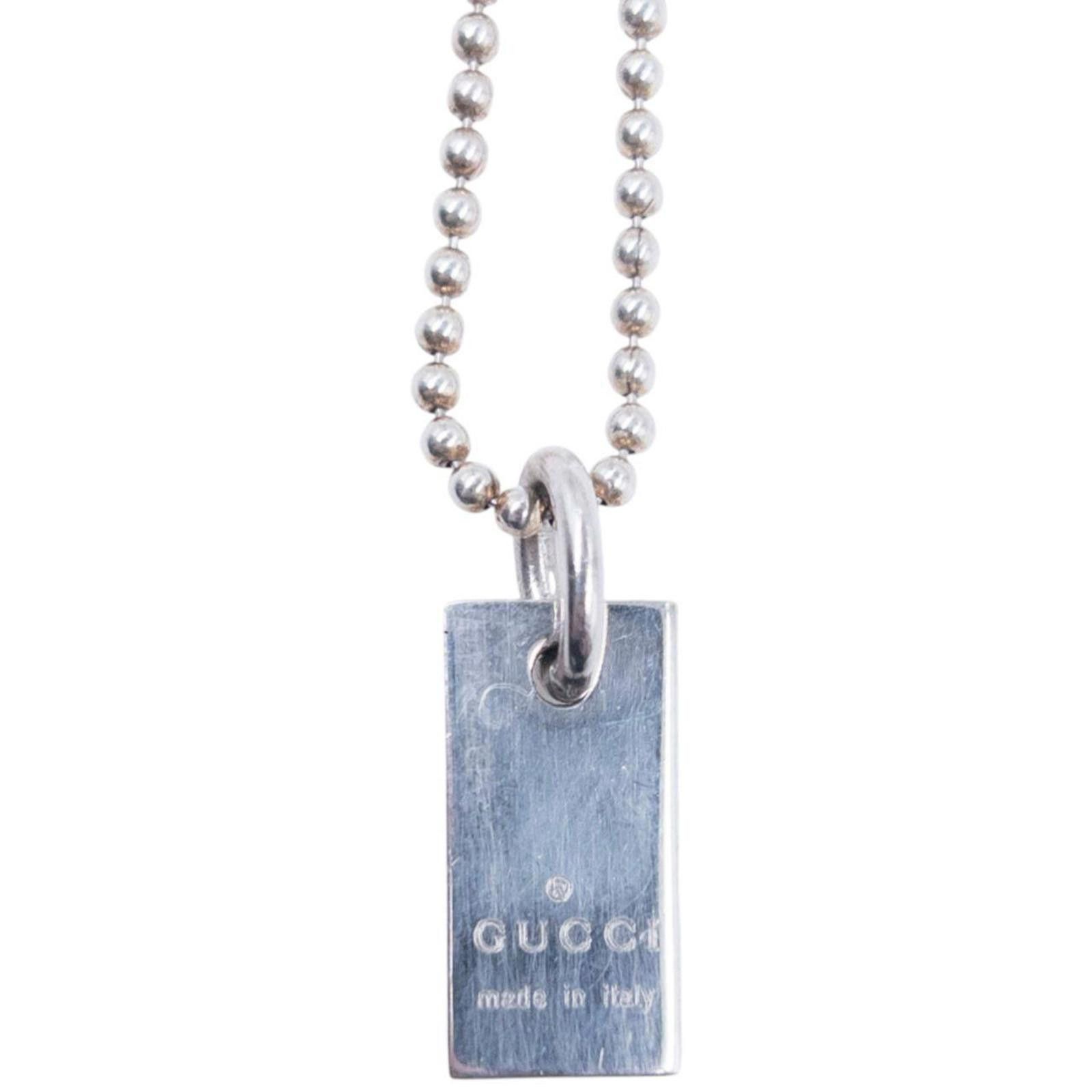 Gucci Vintage 2000s Gucci Silver Pendent Anklet Size ONE SIZE - 3 Thumbnail