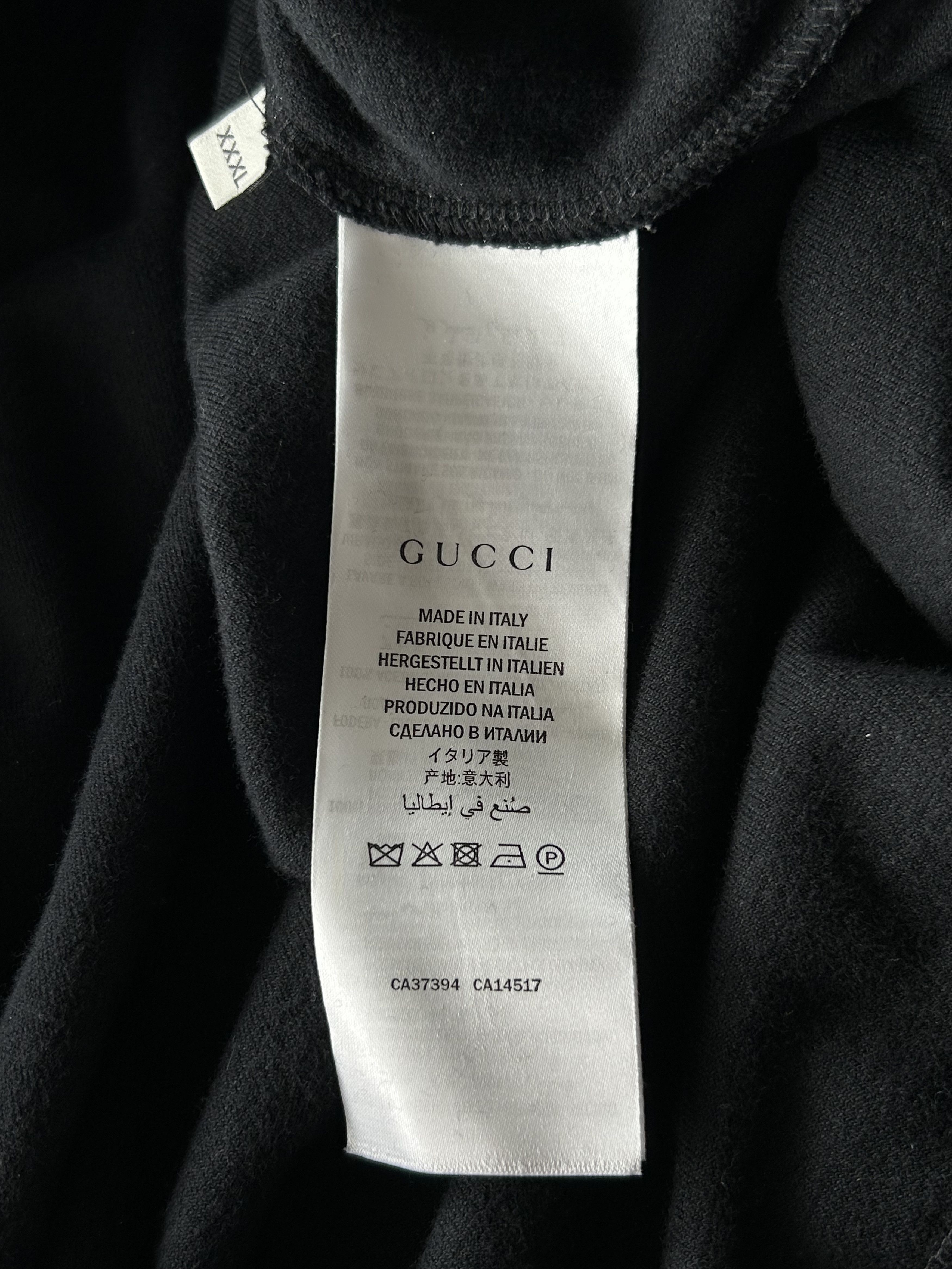Gucci Gucci Black & Multicolor Chenille Velour Hoodie Size US XXL / EU 58 / 5 - 4 Thumbnail