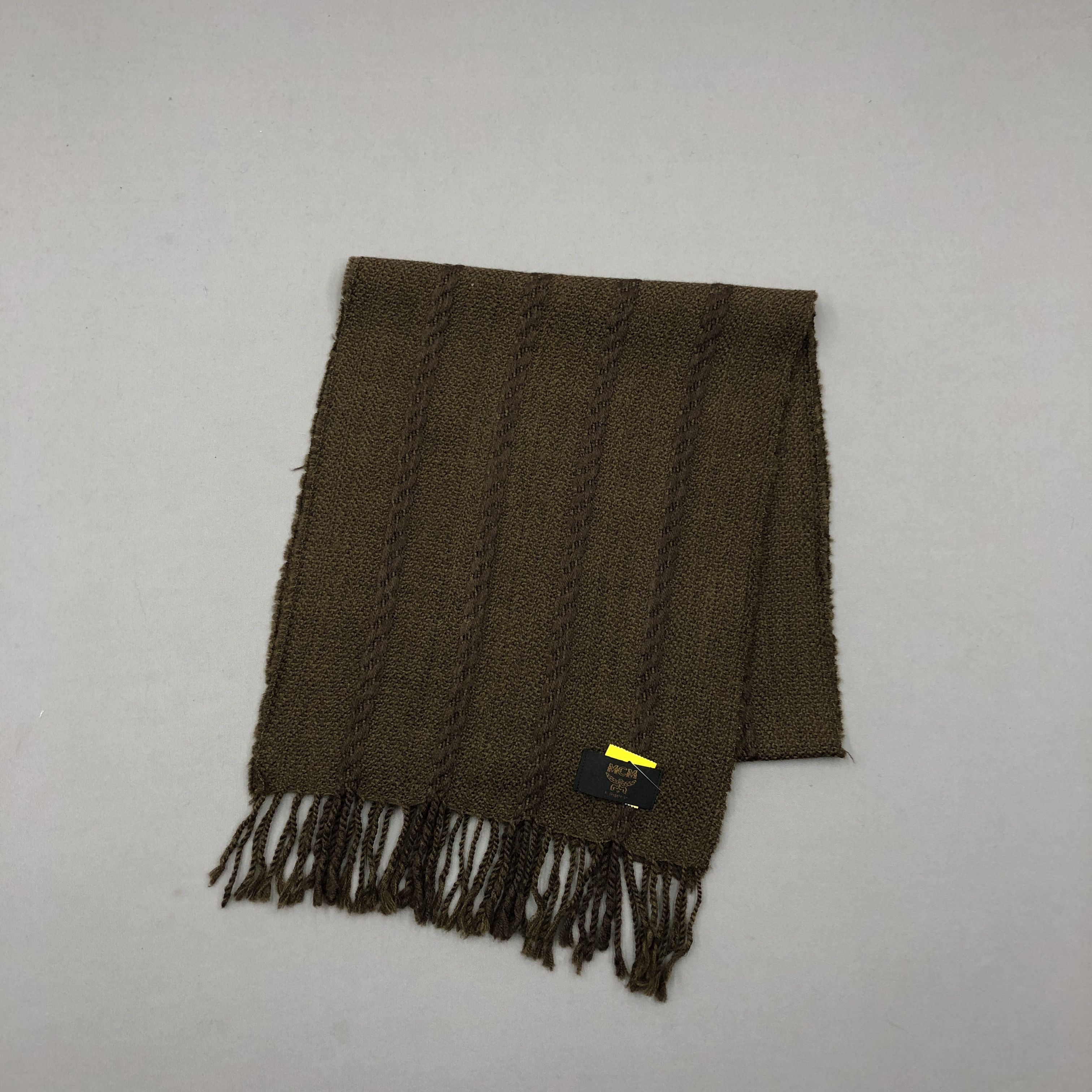 MCM Vintage MCM Scarf Muffler Wool Cashmere Scarves Size ONE SIZE - 3 Thumbnail