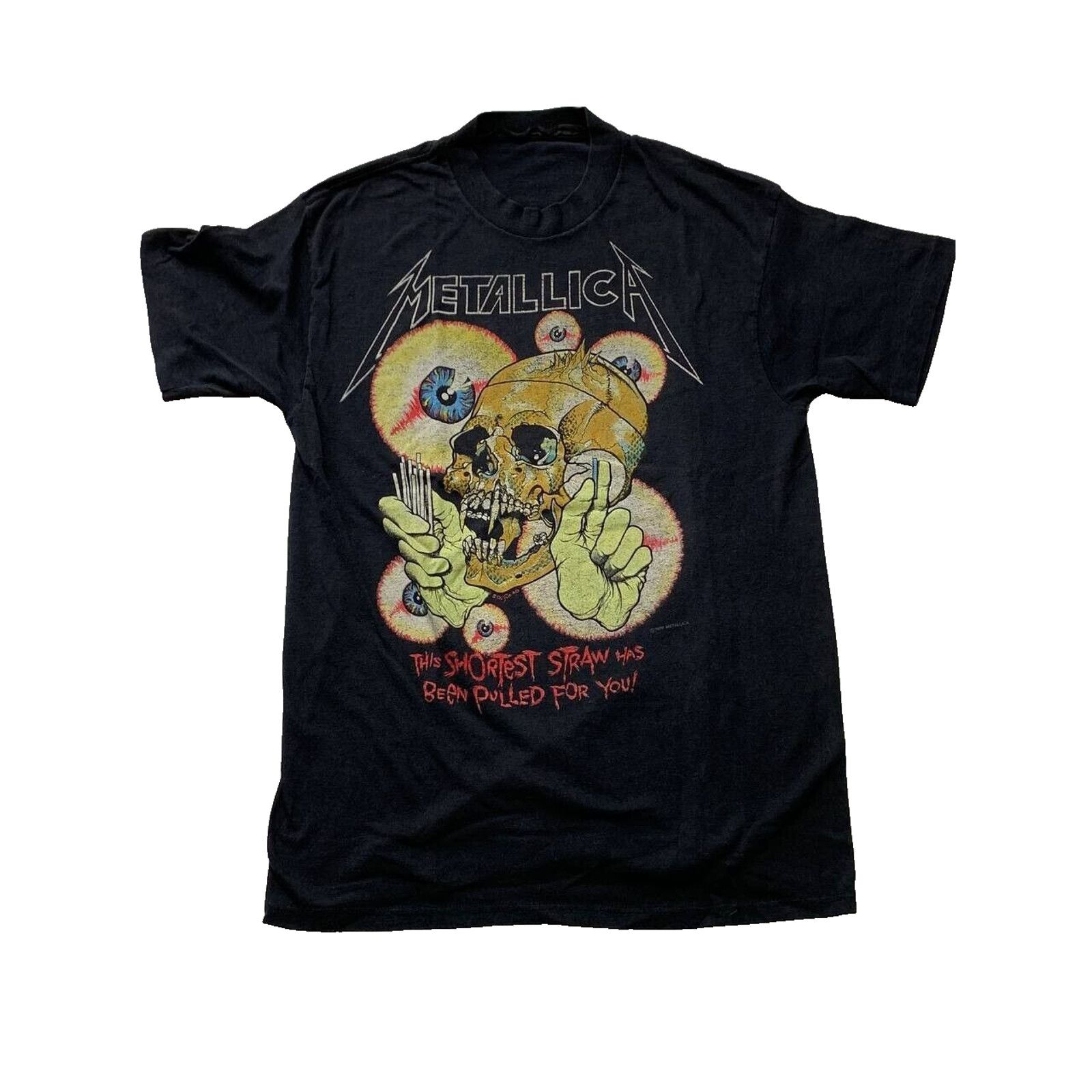 Metallica Metallica I Vertigo You Will Be XL 1988 Straw BS-S0205P-B008 ...