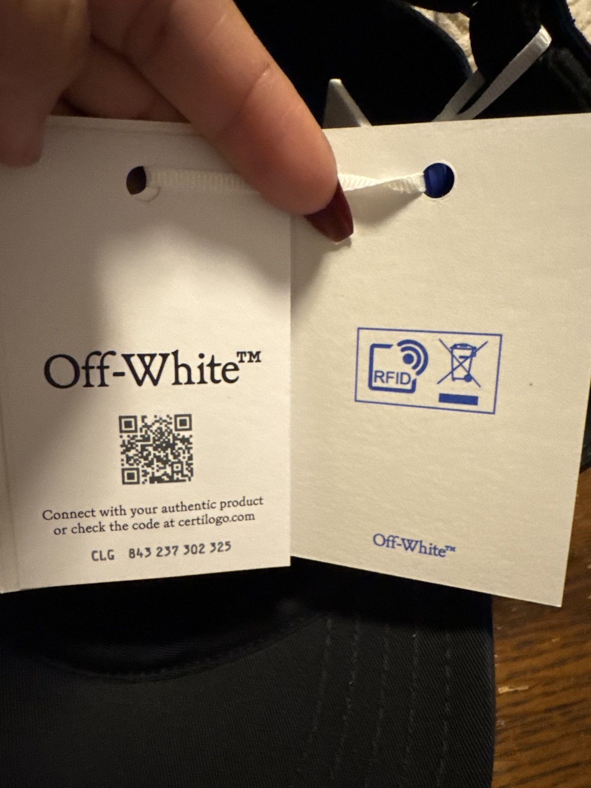 Off-White Off-White Off Stamp Drill Baseball Cap | Black Size ONE SIZE - 5 Thumbnail