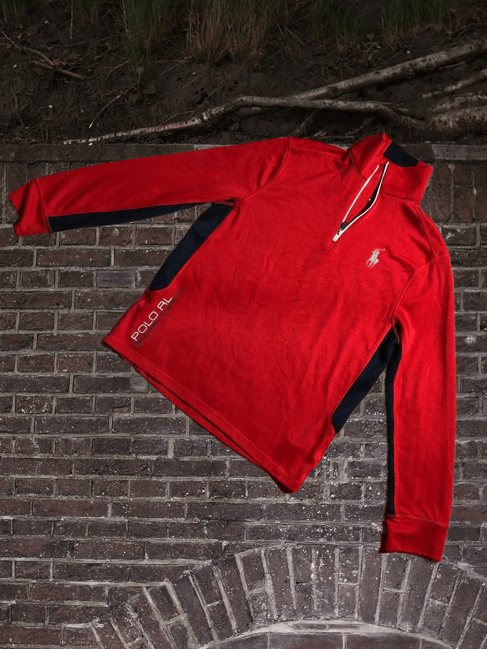 Polo Ralph Lauren Polo Ralph Lauren Quarter Zip Red Sweater sweatshirt Size US M / EU 48-50 / 2 - 1 Thumbnail