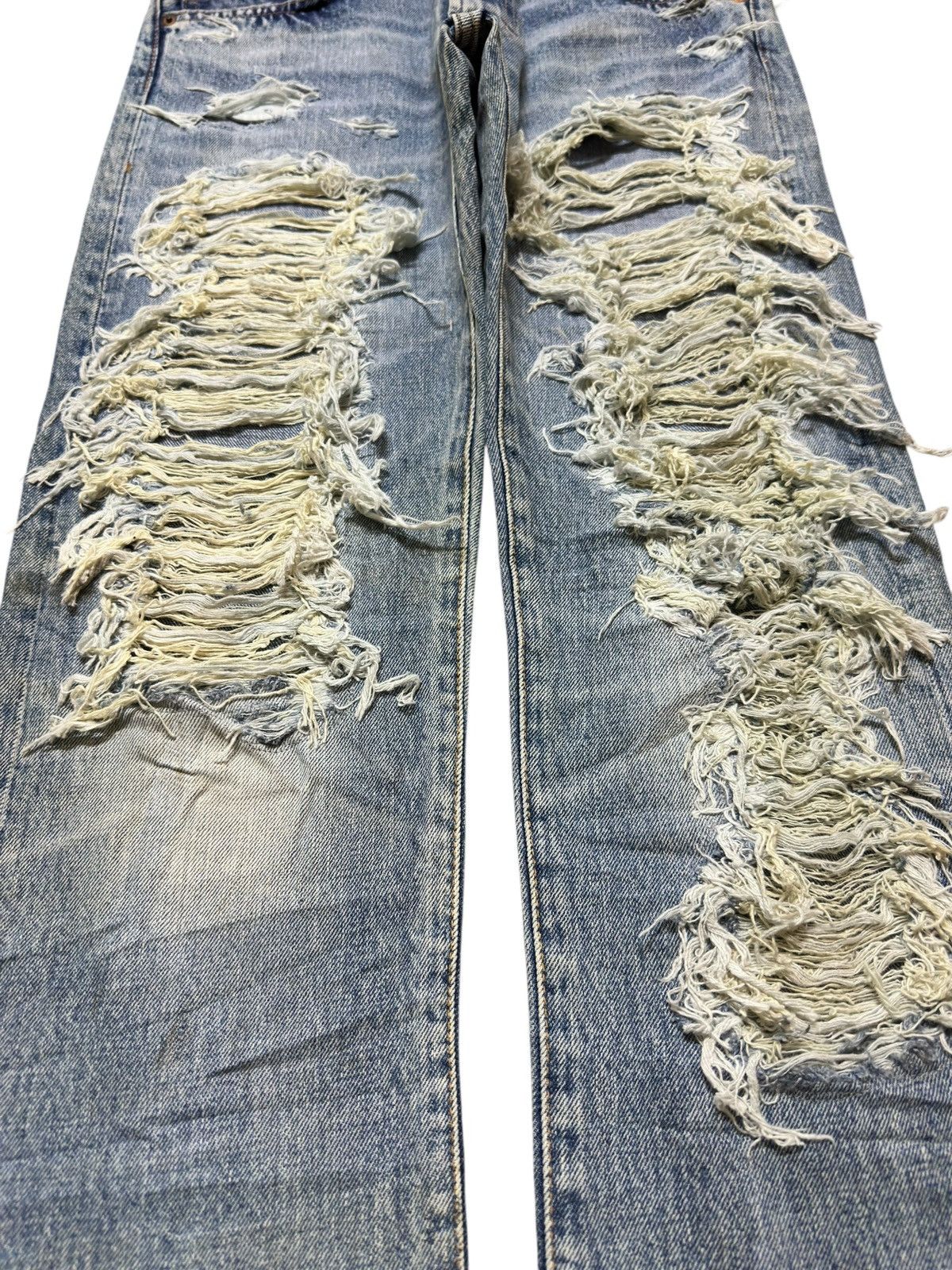 Hysteric Glamour Vintage RNA.Inc Faded Ripped Distressed Denim Size US 30 / EU 46 - 3 Thumbnail