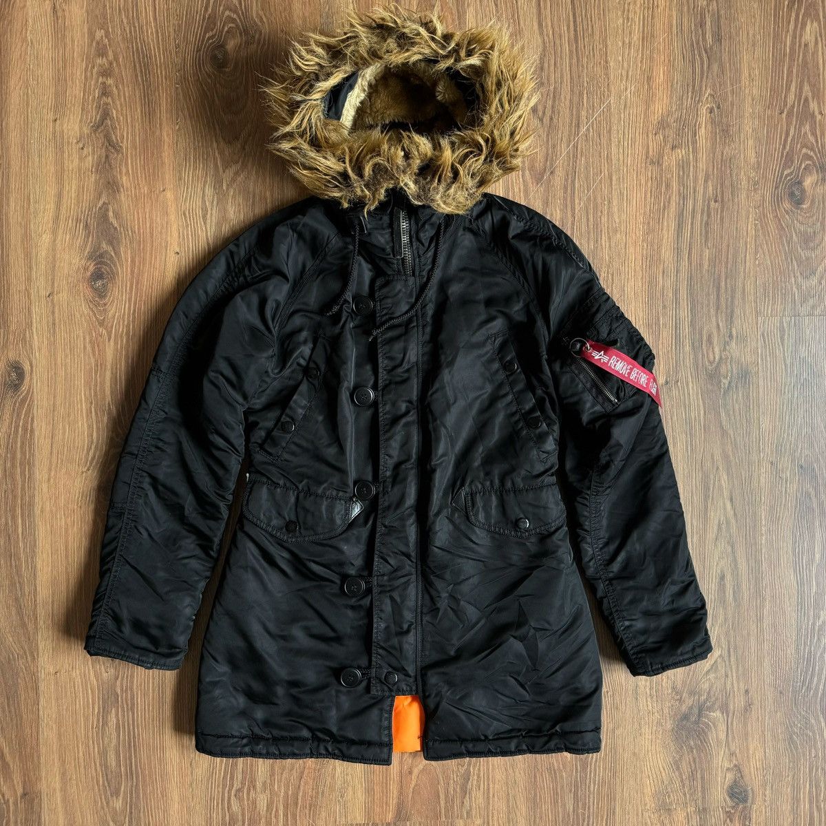 Alpha Industries Alpha Industries Black N-3B (N) Women’s XS Extreme Parka Size XS / US 0-2 / IT 36-38 - 1 Thumbnail