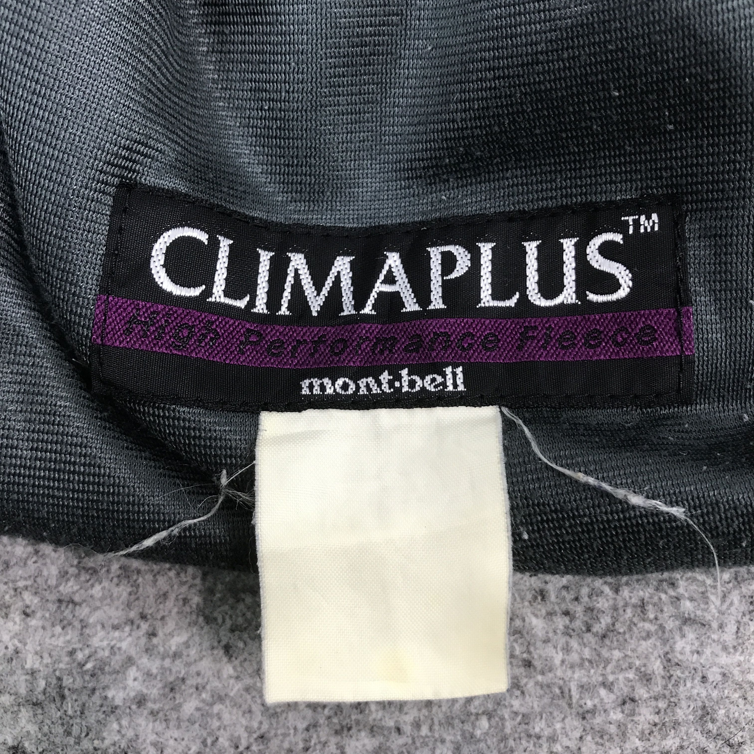 Japanese Brand × Montbell Vintage Montbell outdoor Fleece zipper jacket Size US L / EU 52-54 / 3 - 12 Thumbnail