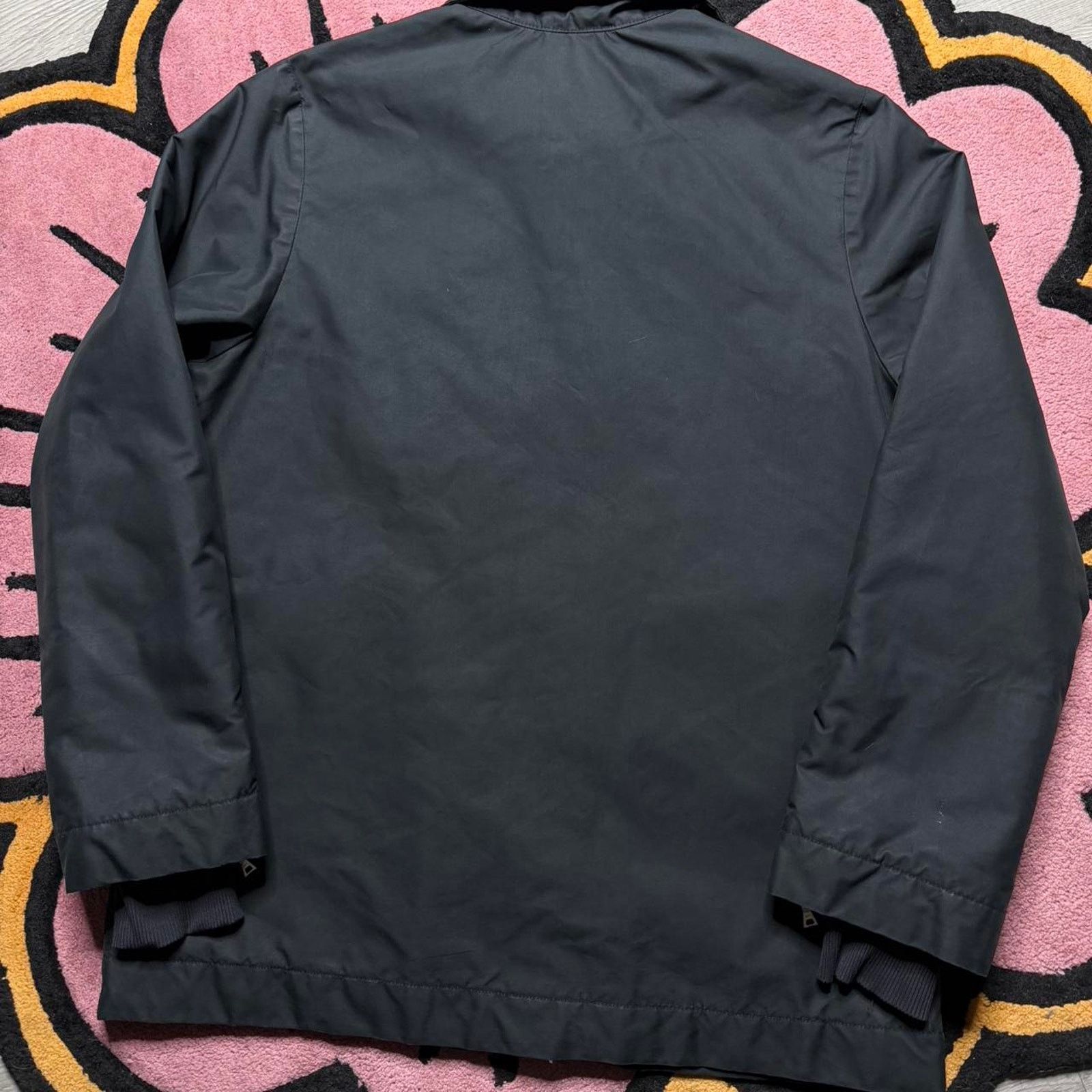Nike × Vintage Vintage Y2K Nike Tonal Embroidered Logo Coaches Jacket Small Size S / US 4 / IT 40 - 8 Thumbnail