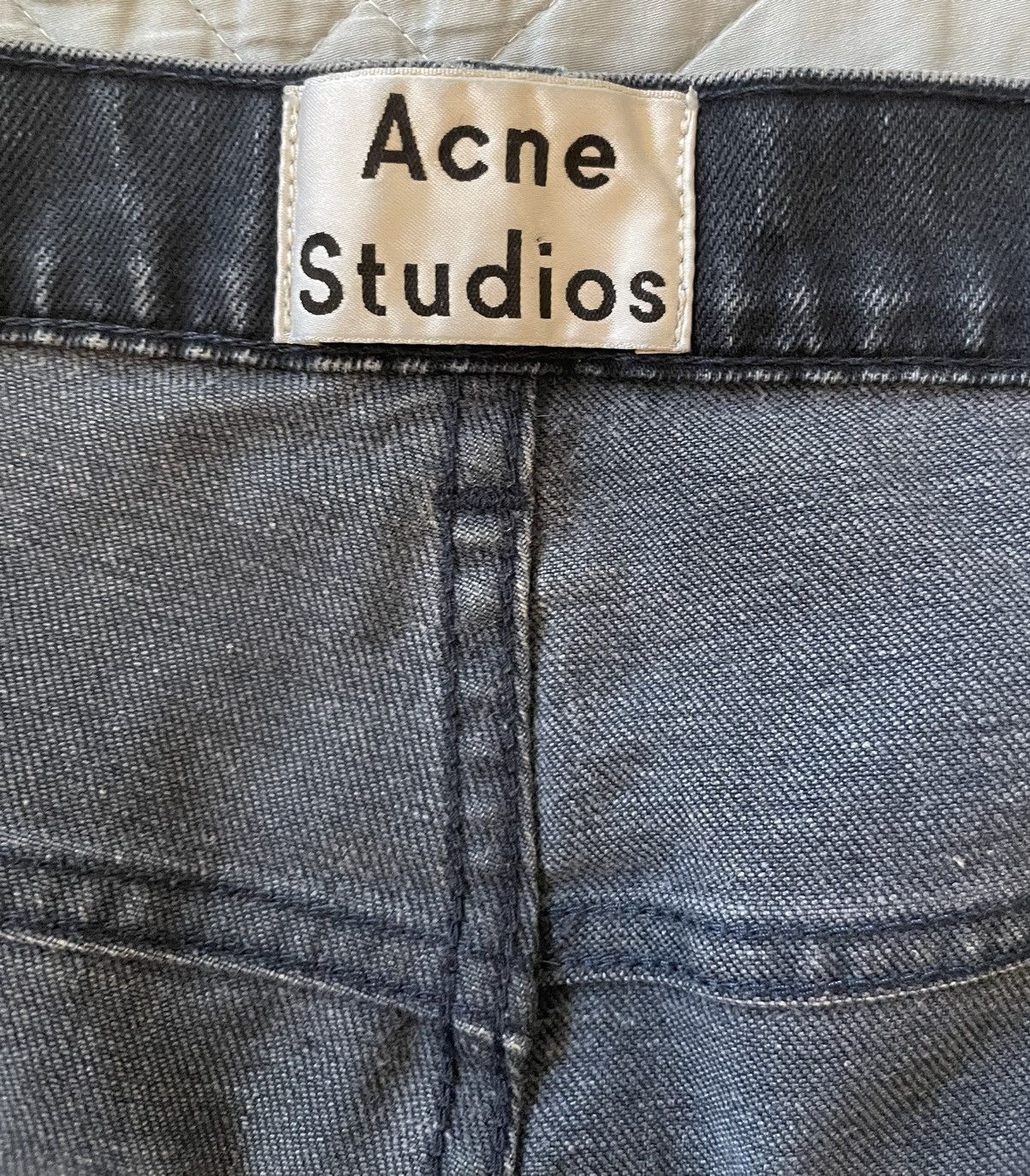 Acne Studios Town Twilight Button Fly 5-Pocket Slim Jean Size US 34 / EU 50 - 5 Thumbnail