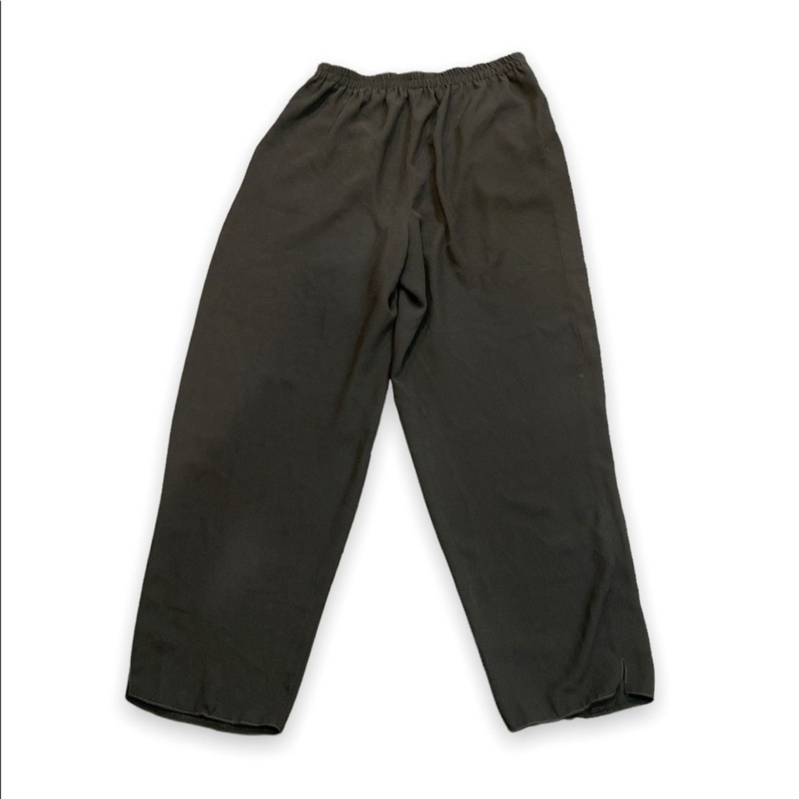 Other Herman Lange Collection Womens Casual Pants Black SZ.40 Size 30" / US 8 / IT 44 - 2 Thumbnail