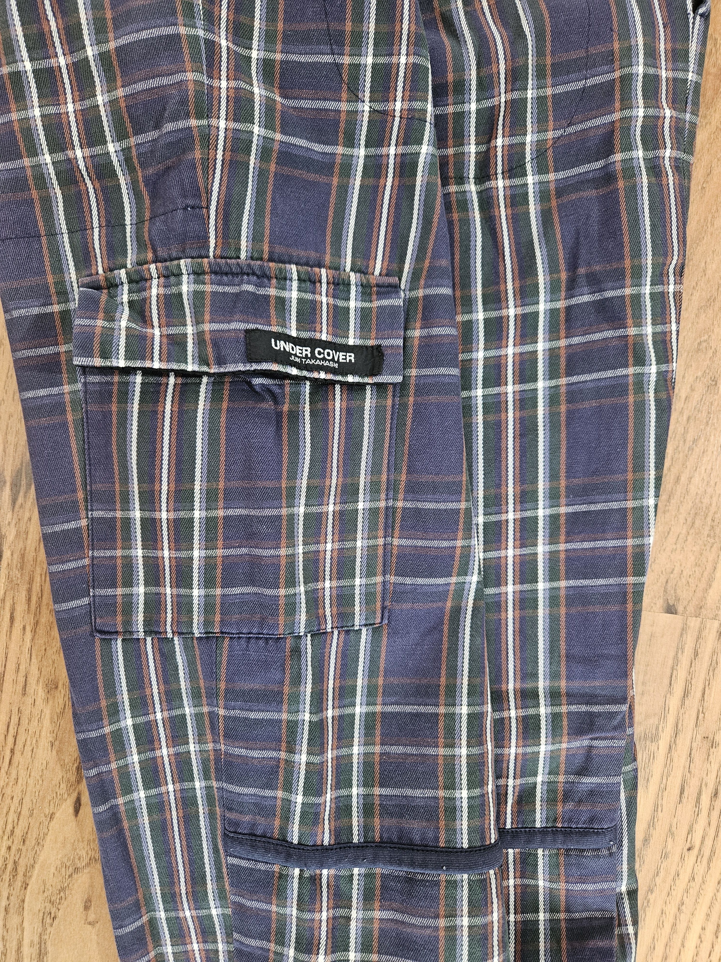 Undercover Undercover AW 1996 Tartan Cargo Pant Size US 30 / EU 46 - 4 Thumbnail